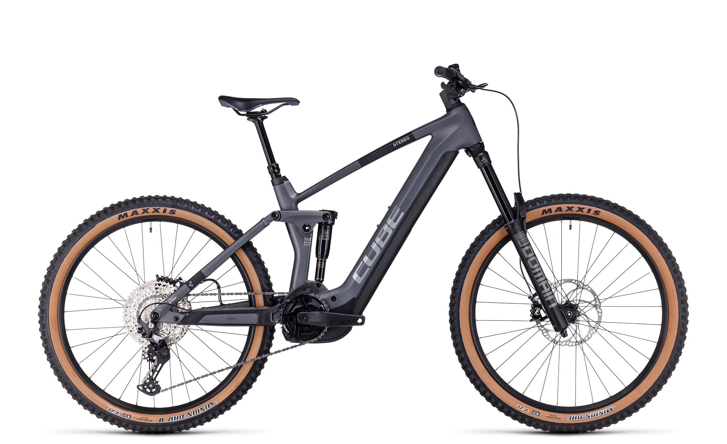 Cube Stereo Hybrid 160 HPC Race 750 27.5 / grey´n´metal