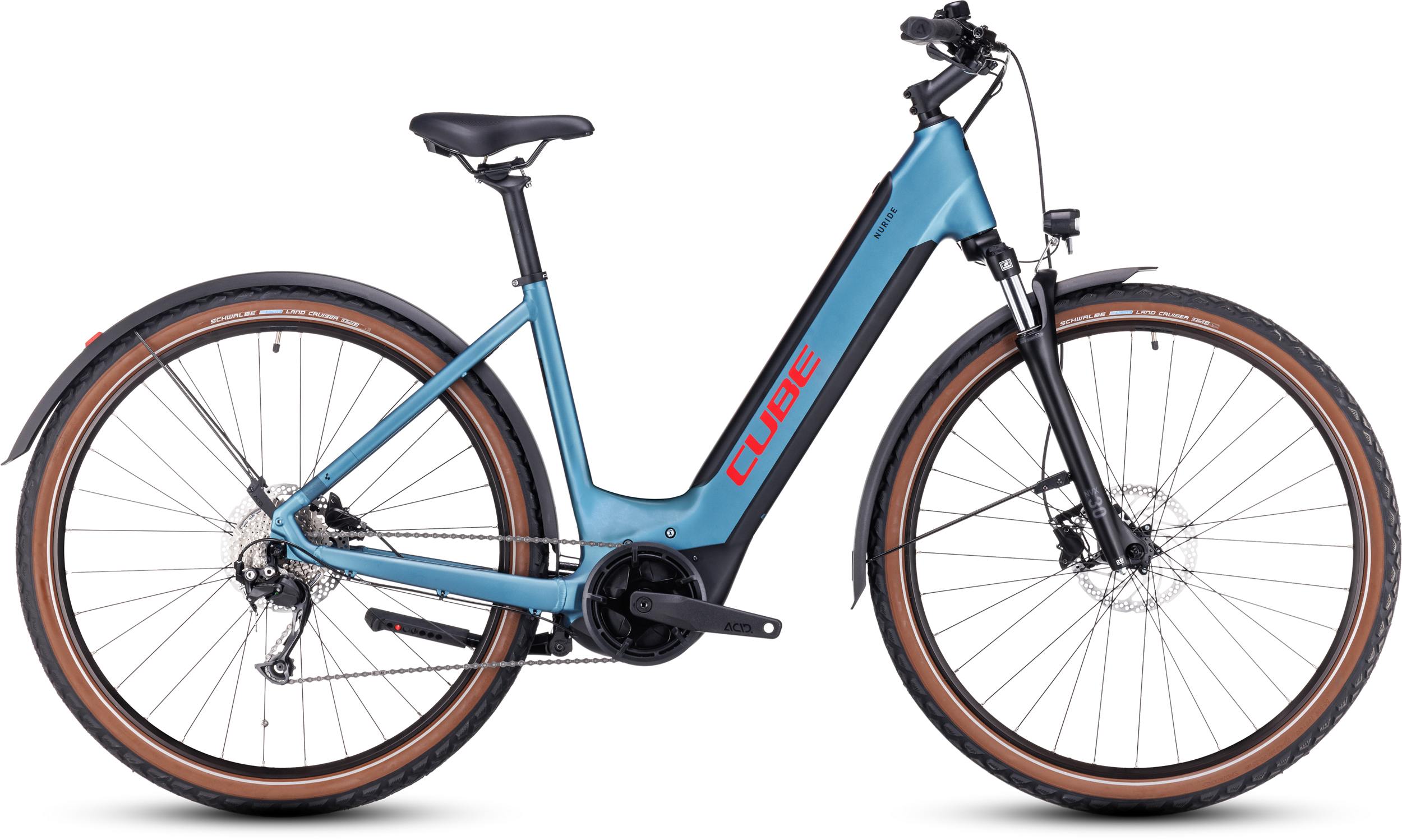 Cube Nuride Hybrid Performance 500 Allroad / metalblue´n´red Easy Entry