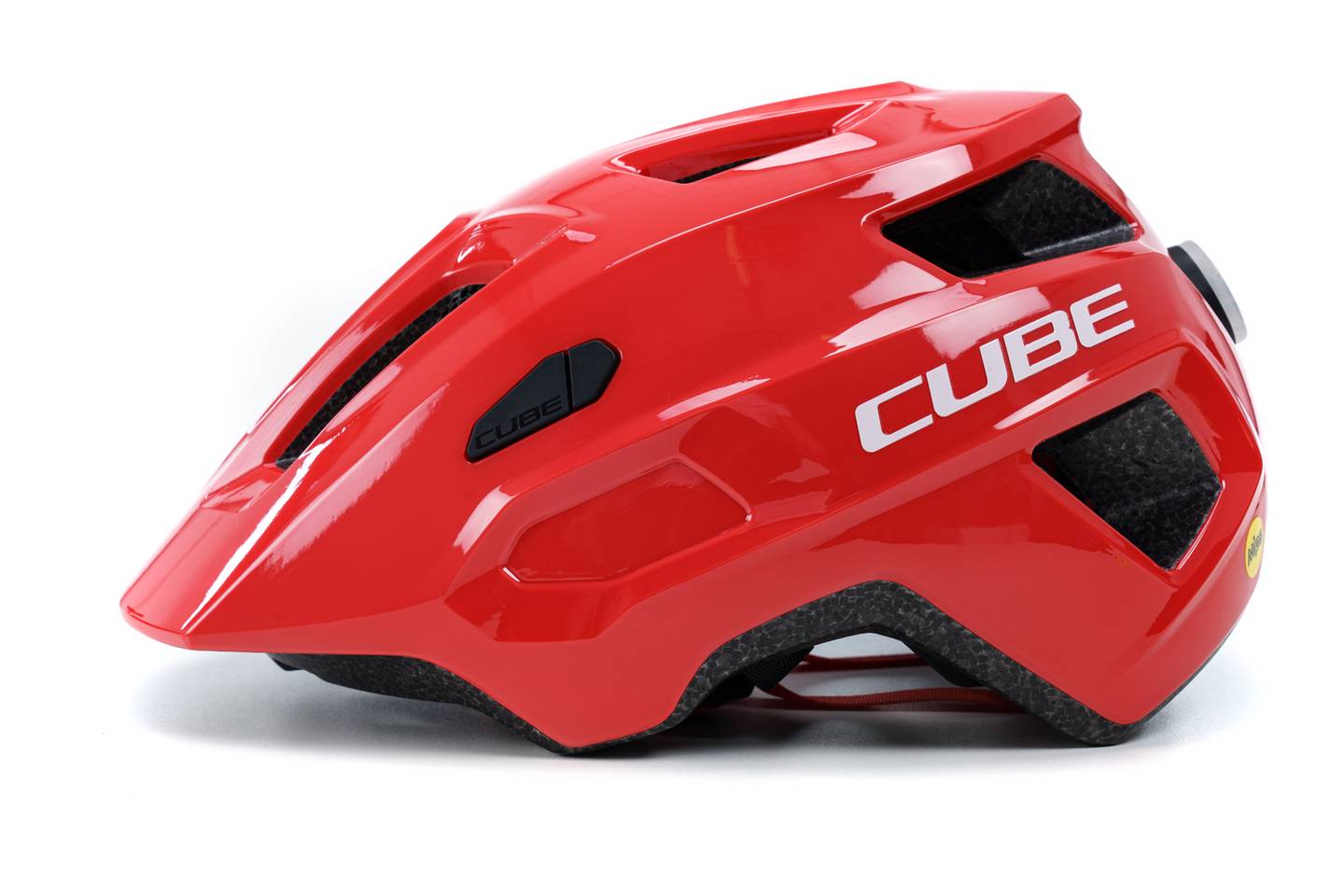 CUBE Helm LINOK / glossy red M (52-57)