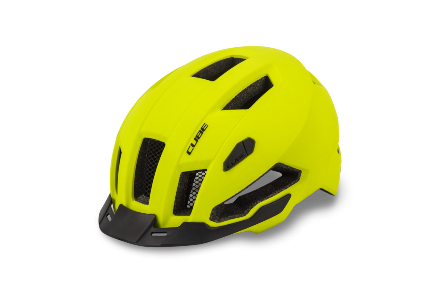 CUBE Helm EVOY HYBRID / yellow L (57-62)