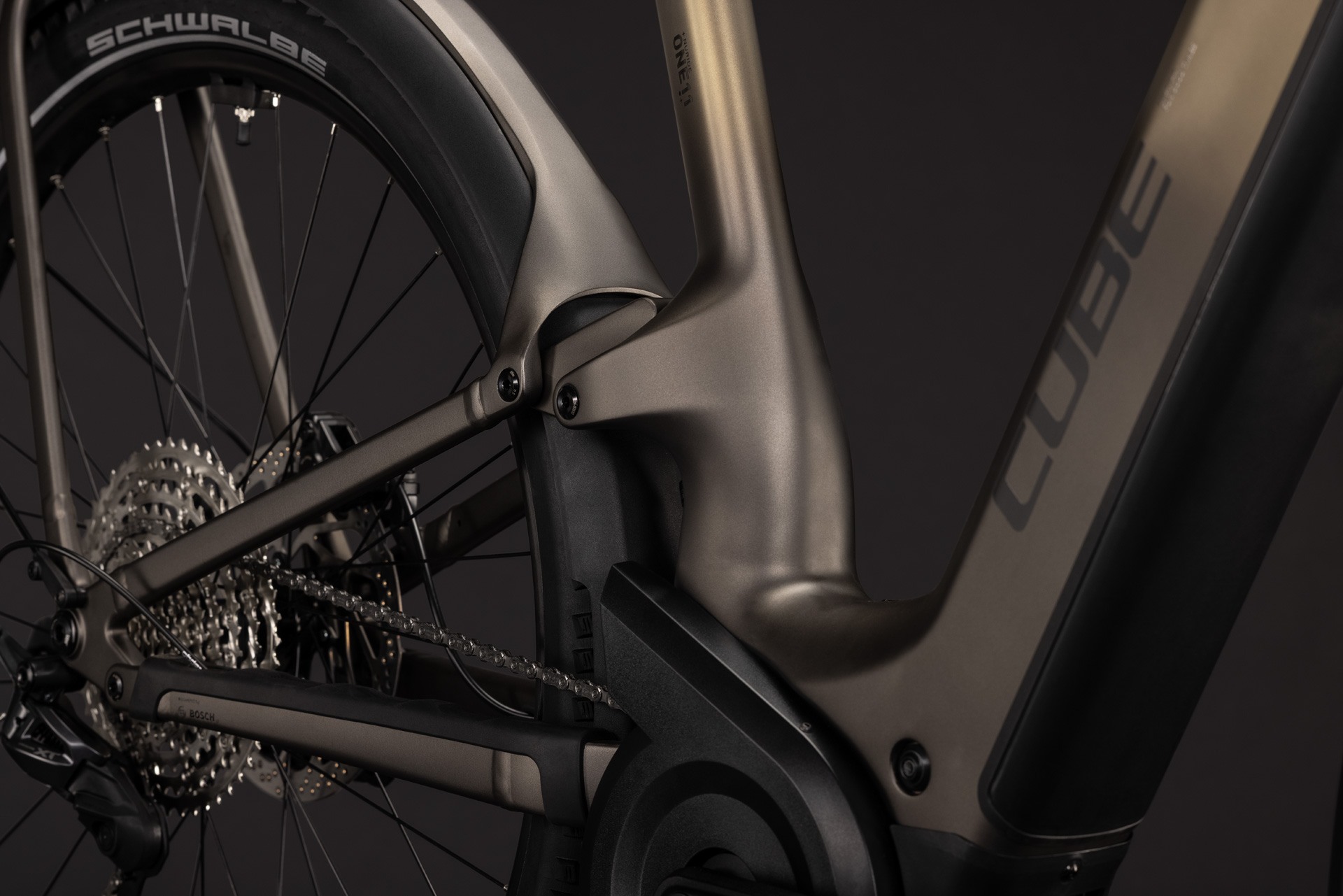 Cube Nuride Hybrid ONE11 HPC SLX 800 / goldenbrown´n´black / Easy Entry