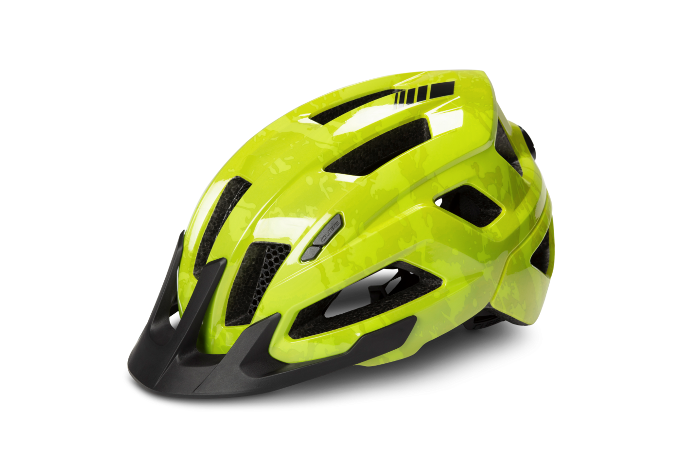 CUBE Helm STEEP  / glossy citrone L (57-62)