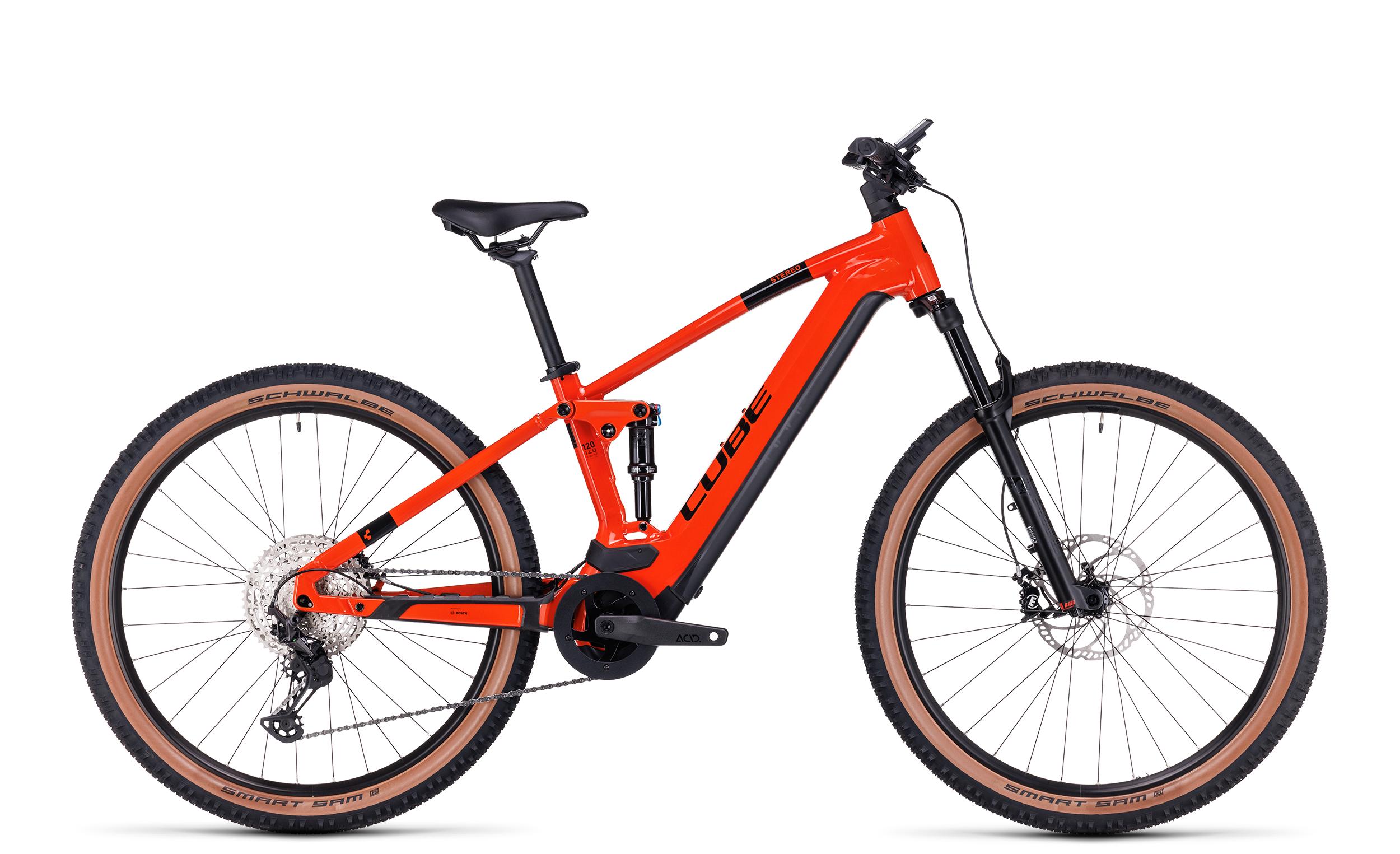 Cube Stereo Hybrid 120 Race 625 / sparkorange´n´black