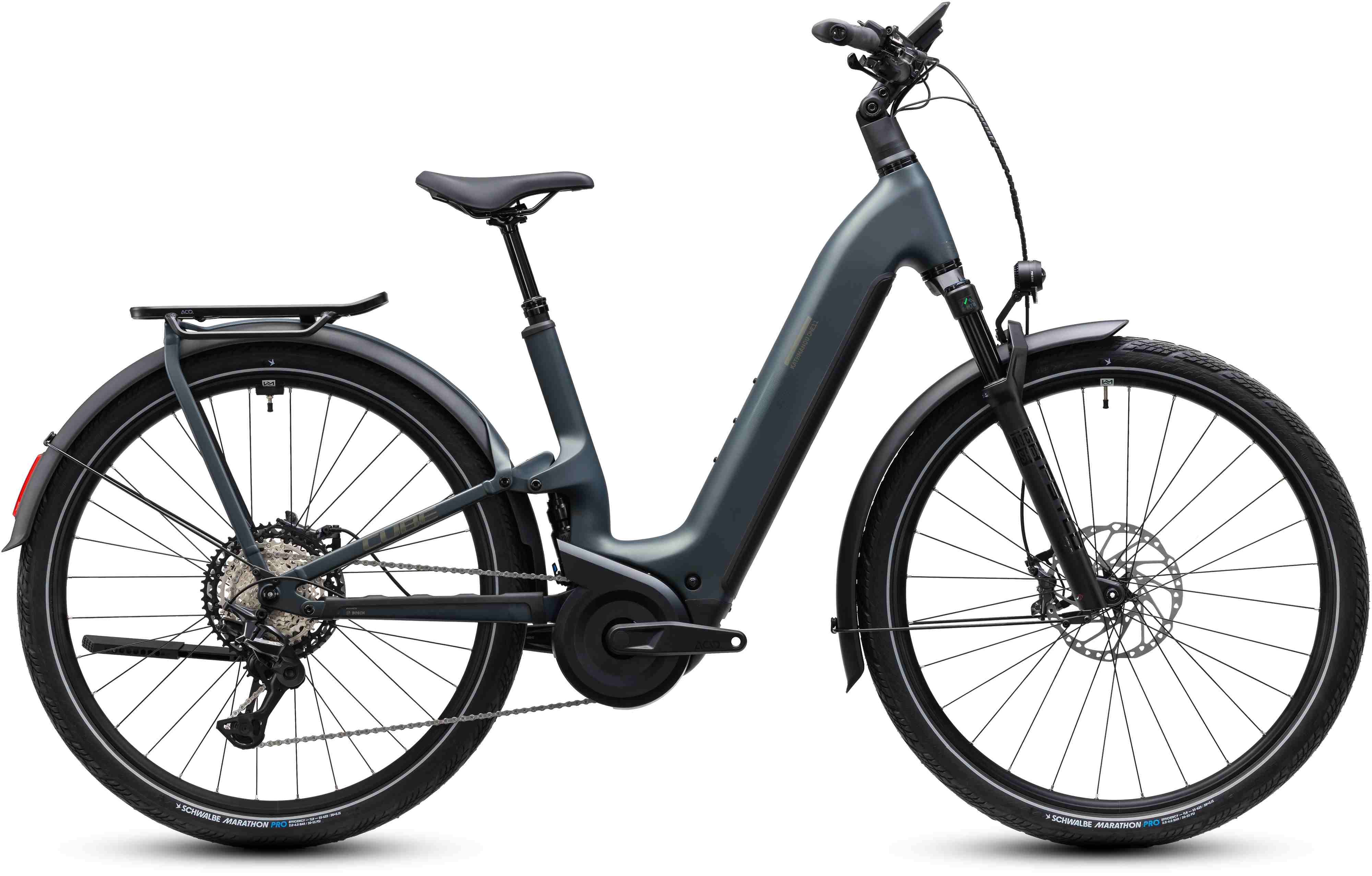 Cube Kathmandu Hybrid ONE11 HPC SLX 800 / sagebrushgreen´n´chrome / Easy Entry