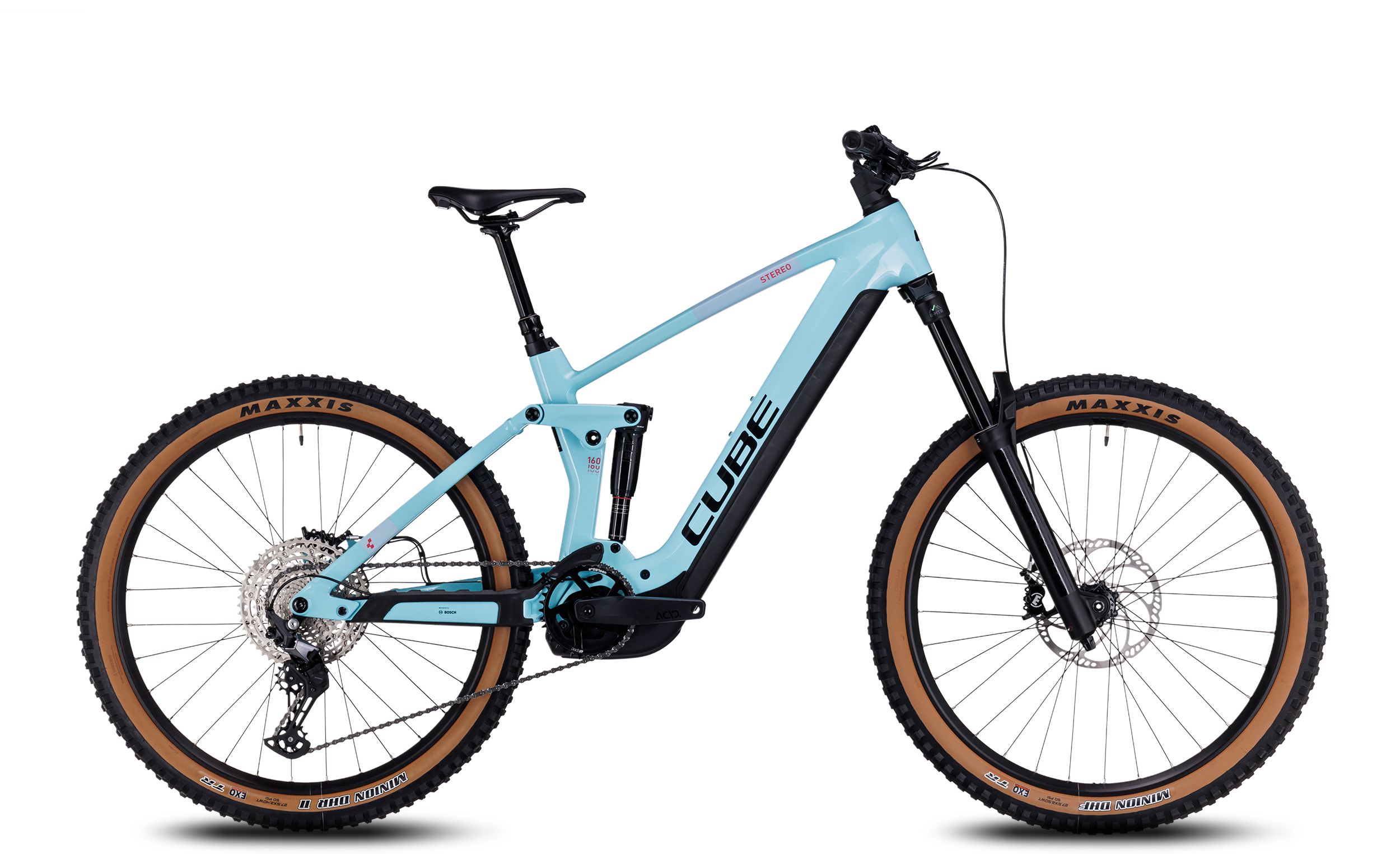 Cube Stereo Hybrid 160 HPC Race 750 27.5 / iceblue´n´black