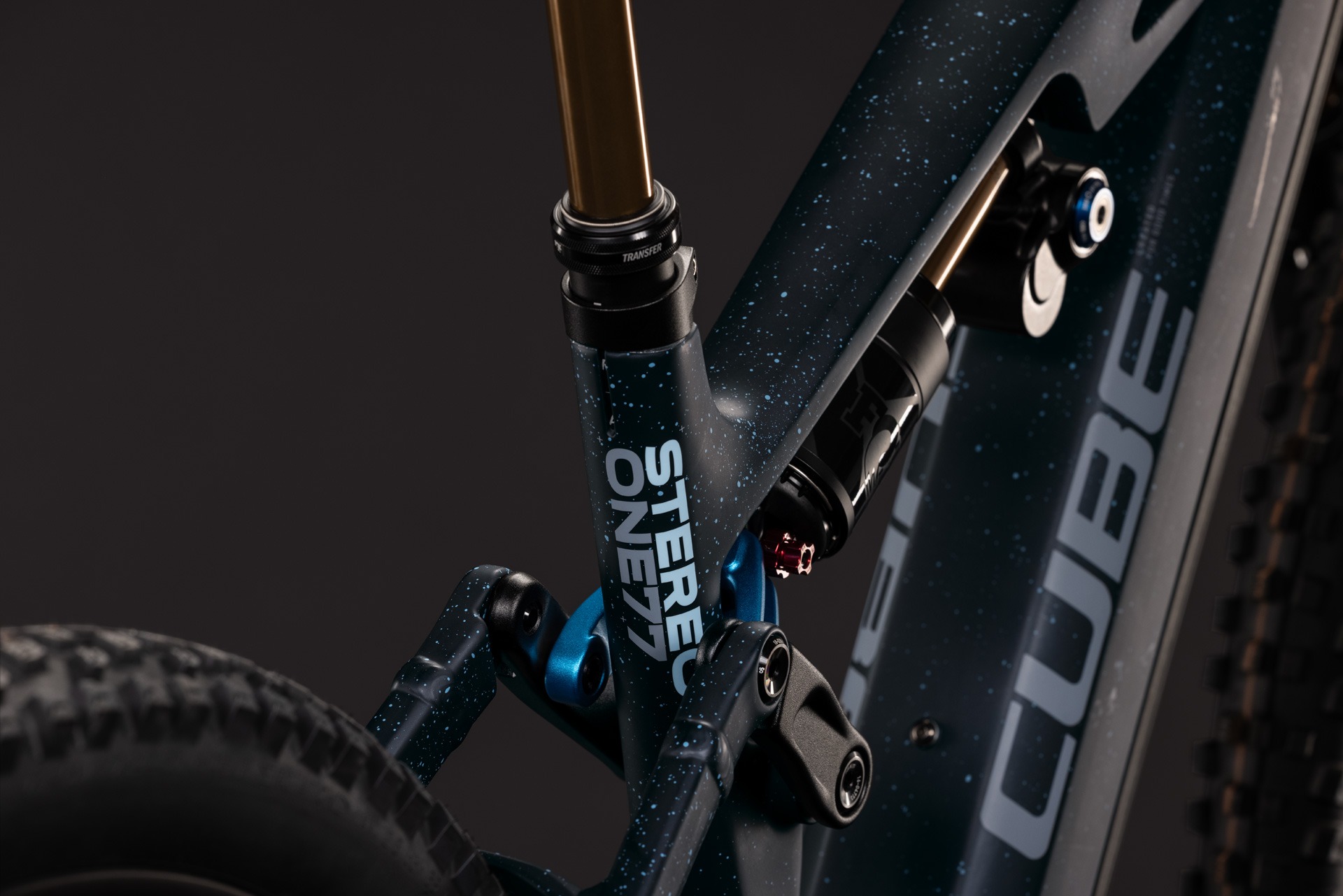 Cube Stereo Hybrid ONE77 HPC SLT 800 / bluegalaxy´n´grey