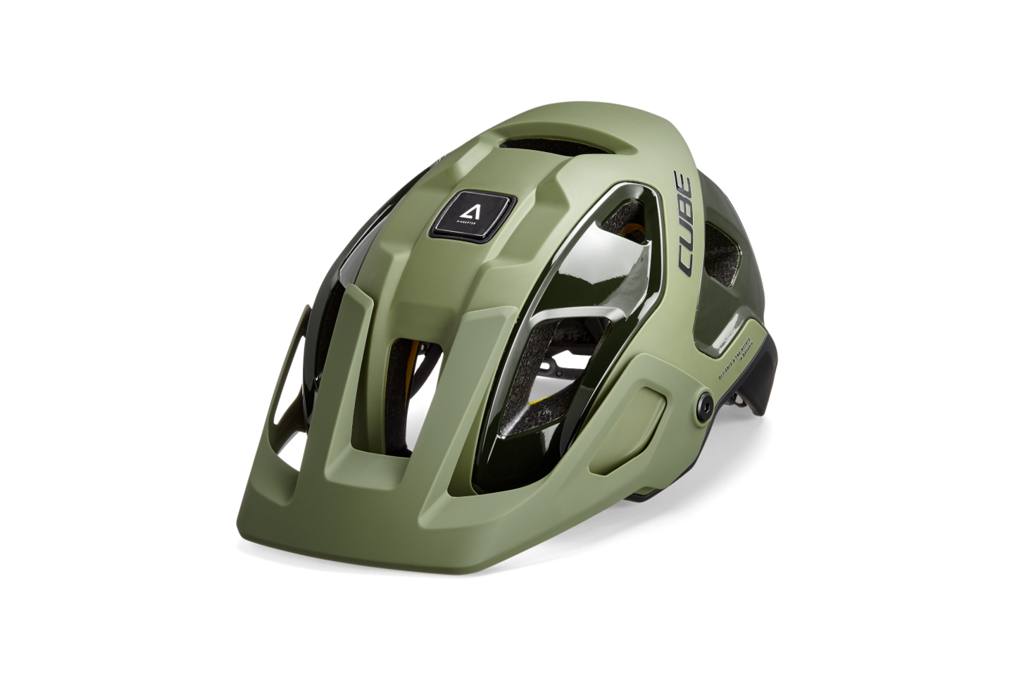 CUBE Helm STROVER  / olive M (52-57)