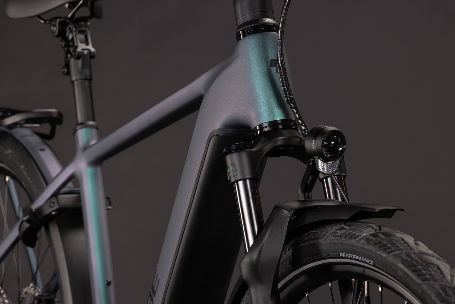 Cube Kathmandu Hybrid Pro 800 / smaragdgrey´n´black