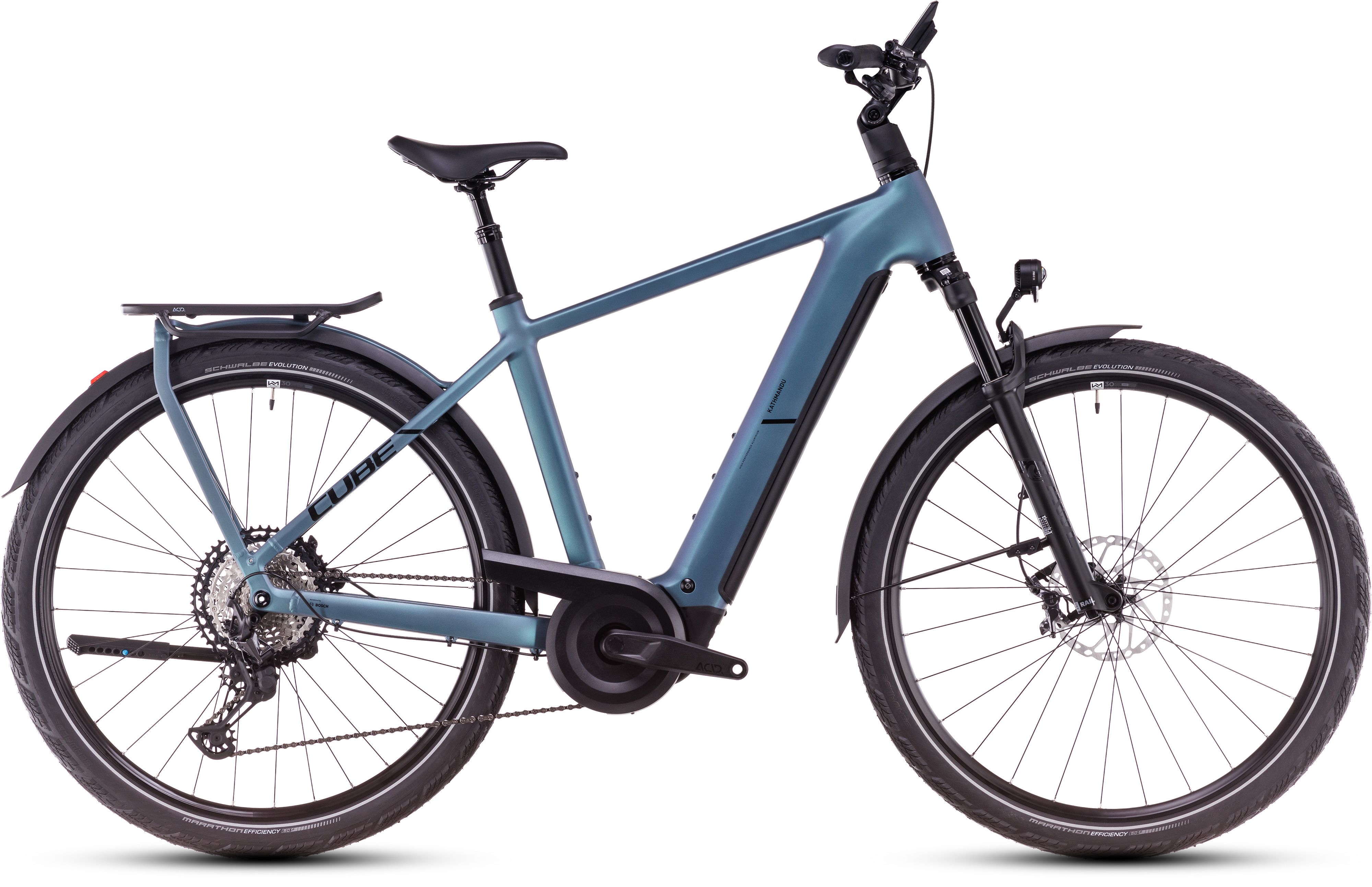 Cube Kathmandu Hybrid SLX 800 / smaragdgrey´n´black