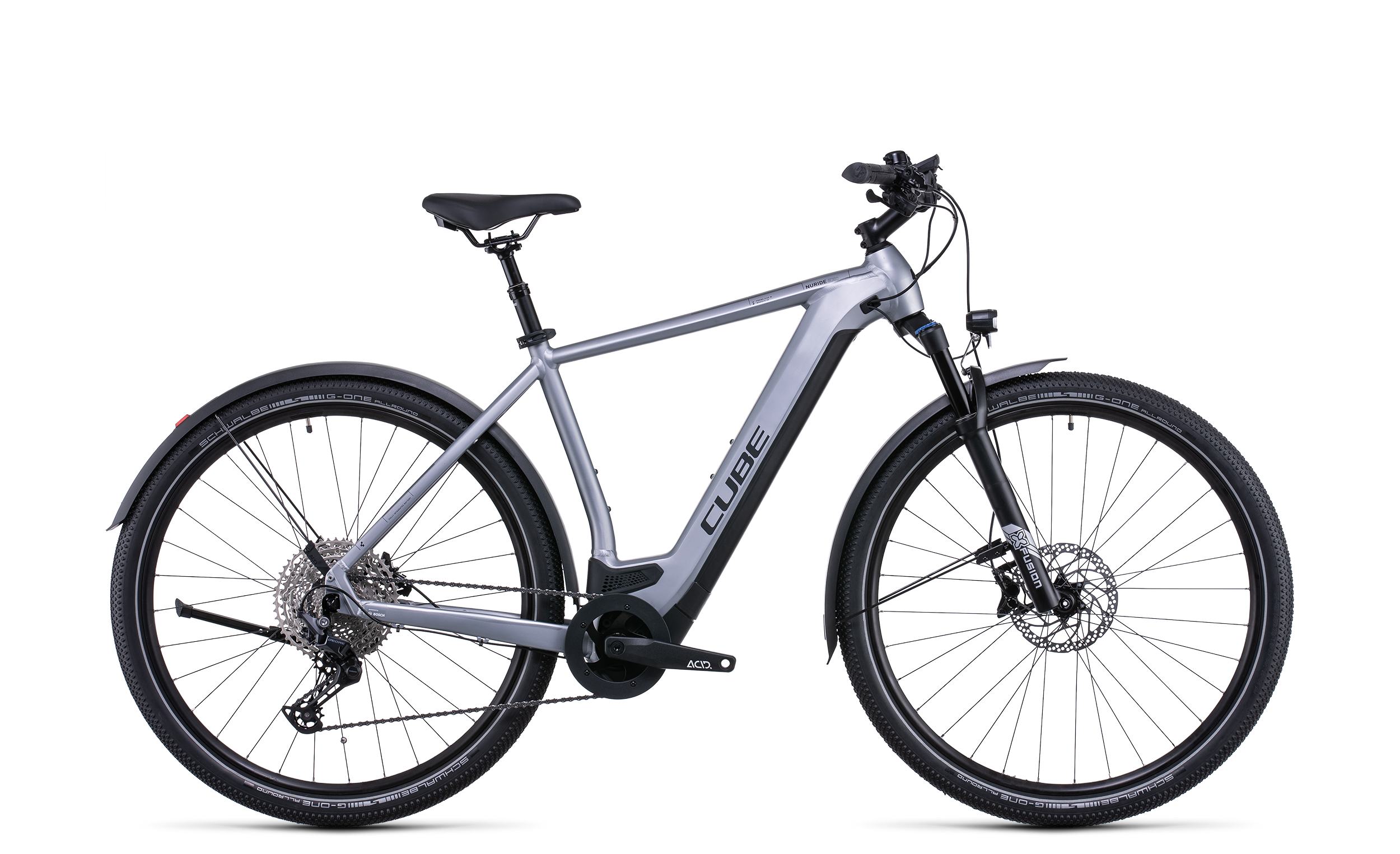 Nuride Hybrid EXC 625 Allroad / 58 cm / L / polarsilver´n´black