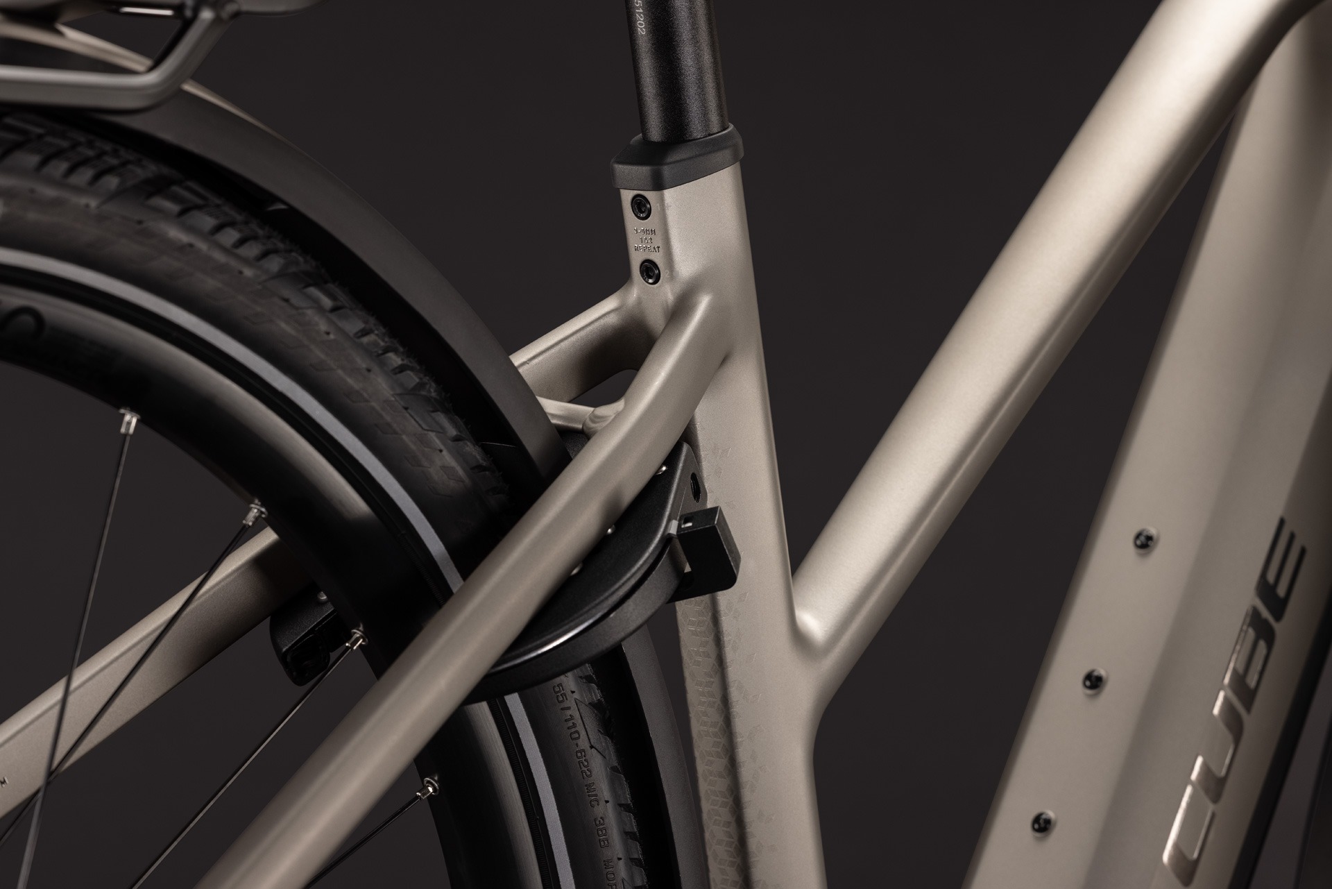 Cube Kathmandu Hybrid SLX 800 / flashstone´n´chrome / Trapeze