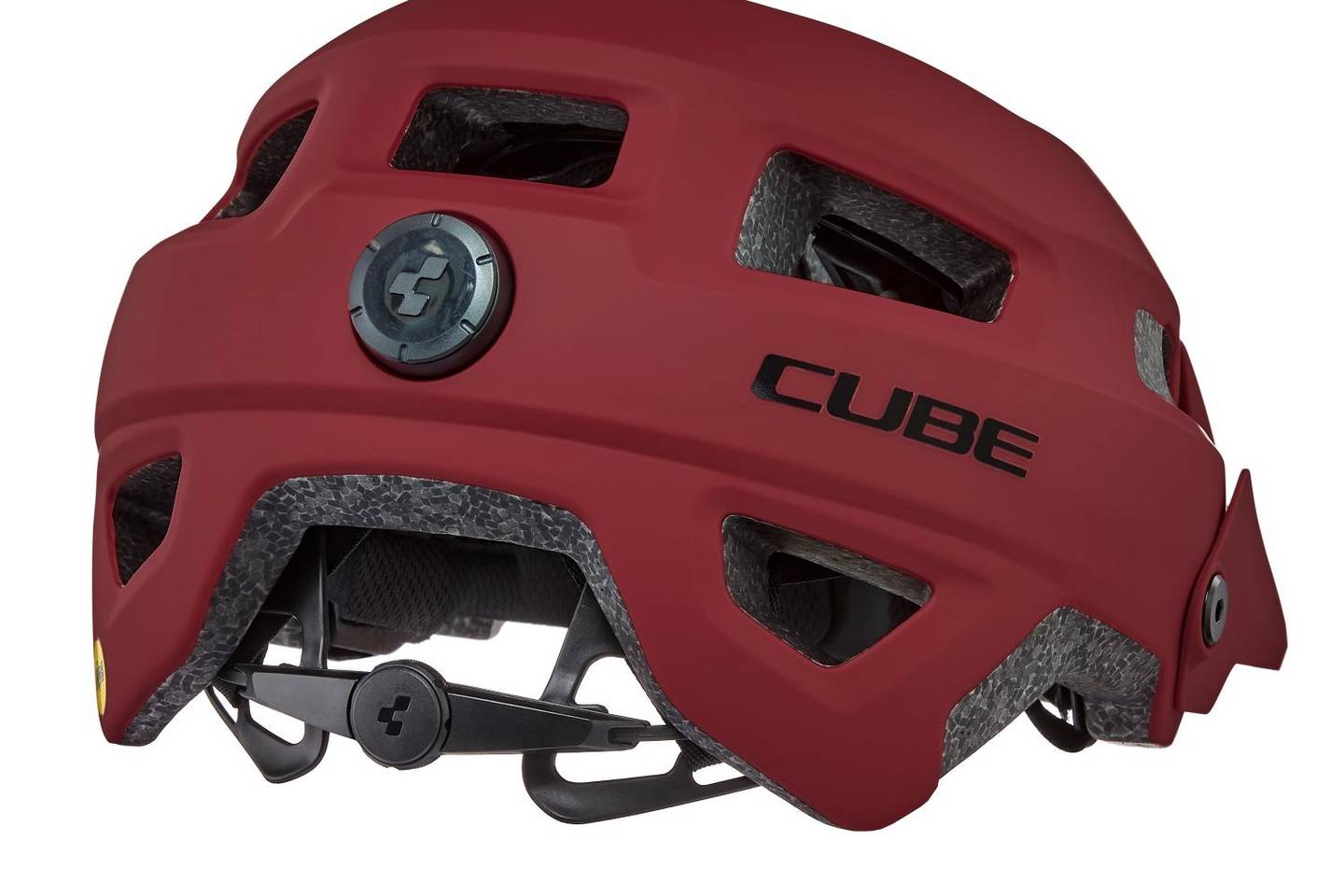 CUBE Helm FRISK / red M (52-57)