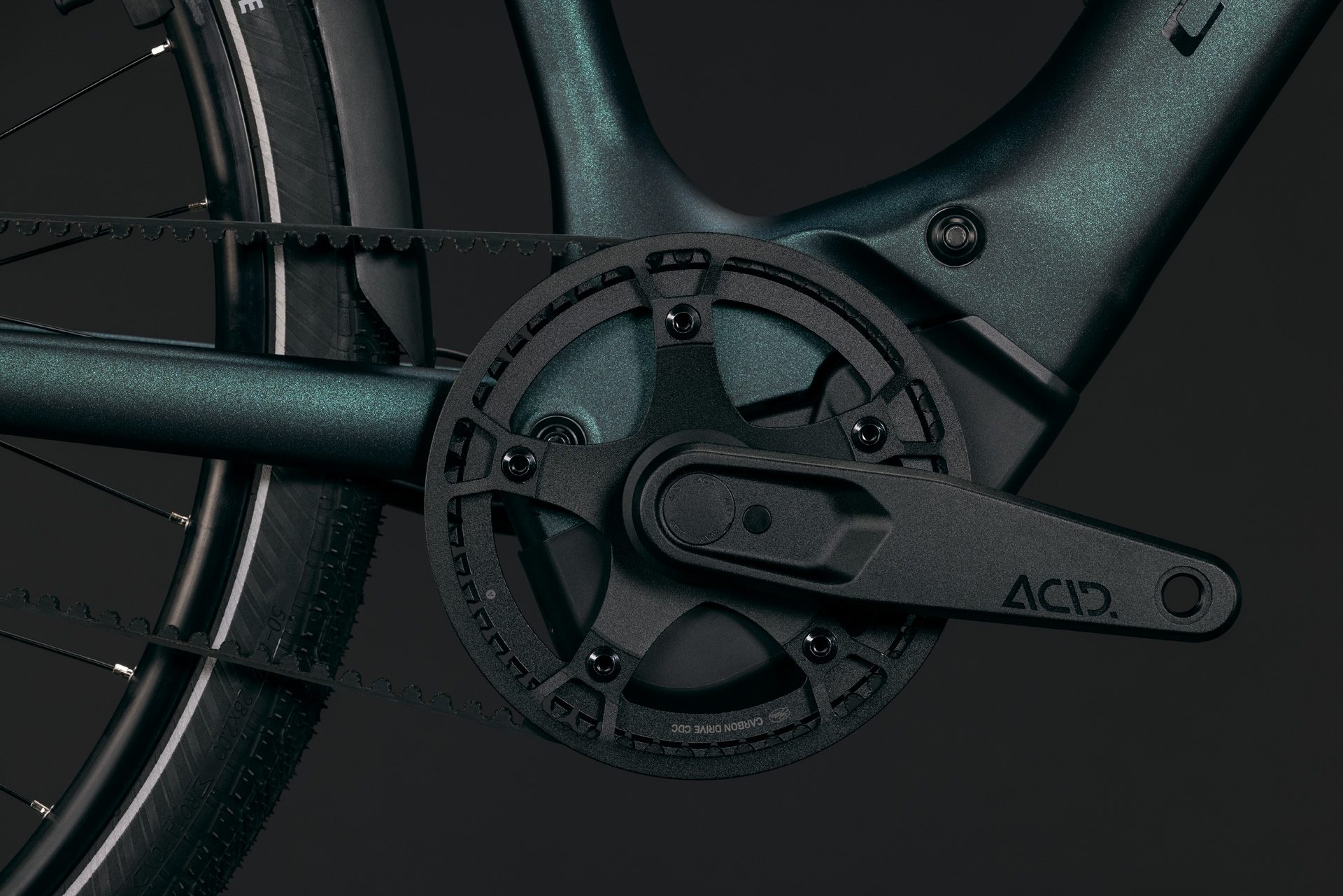 Cube Editor Hybrid SLX 400X FE / glitterteal´n´black / Trapeze