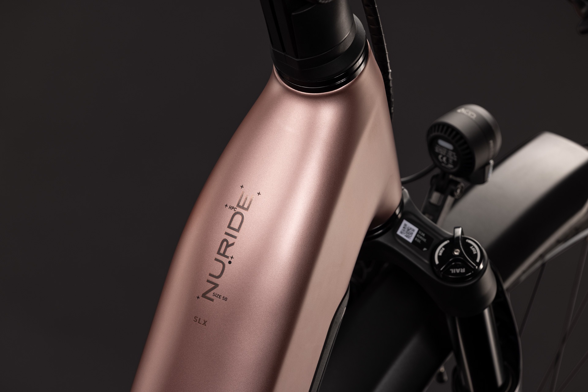 Cube Nuride Hybrid ONE11 HPC SLX 800 / mauve´n´black / Easy Entry