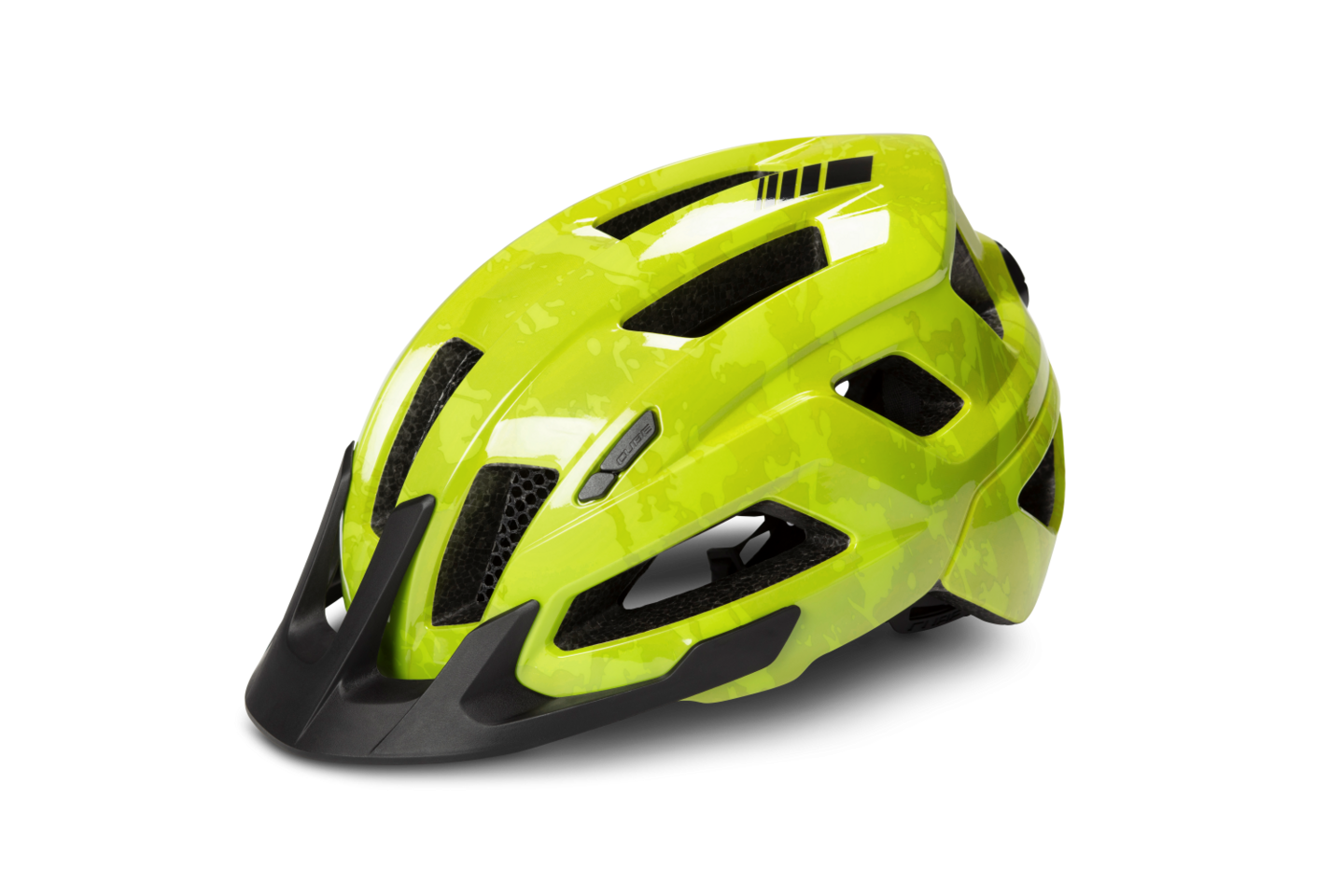 CUBE Helm STEEP  / glossy citrone S (49-55)