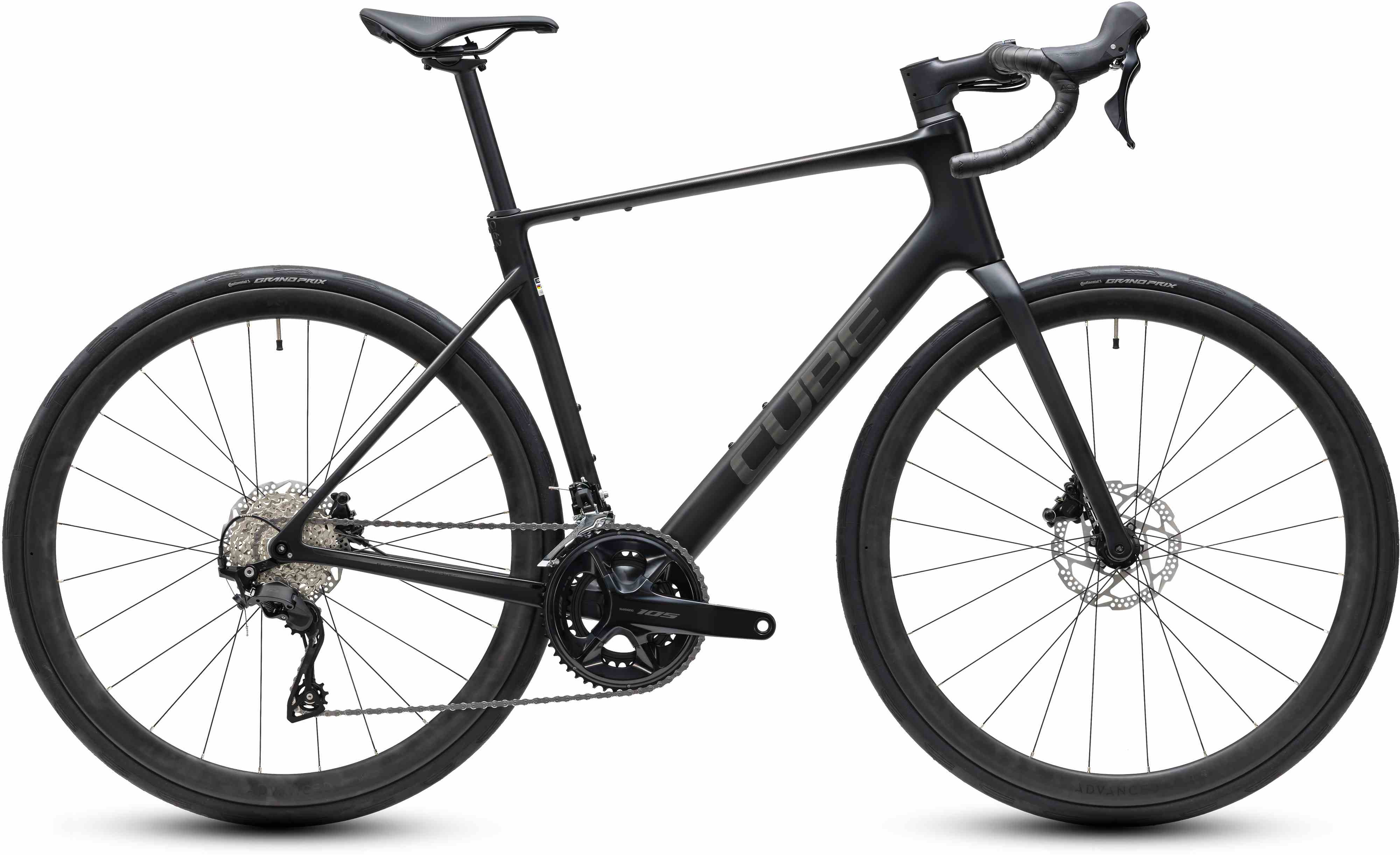 Cube Attain C:62 Race / carbon´n´coalchrome
