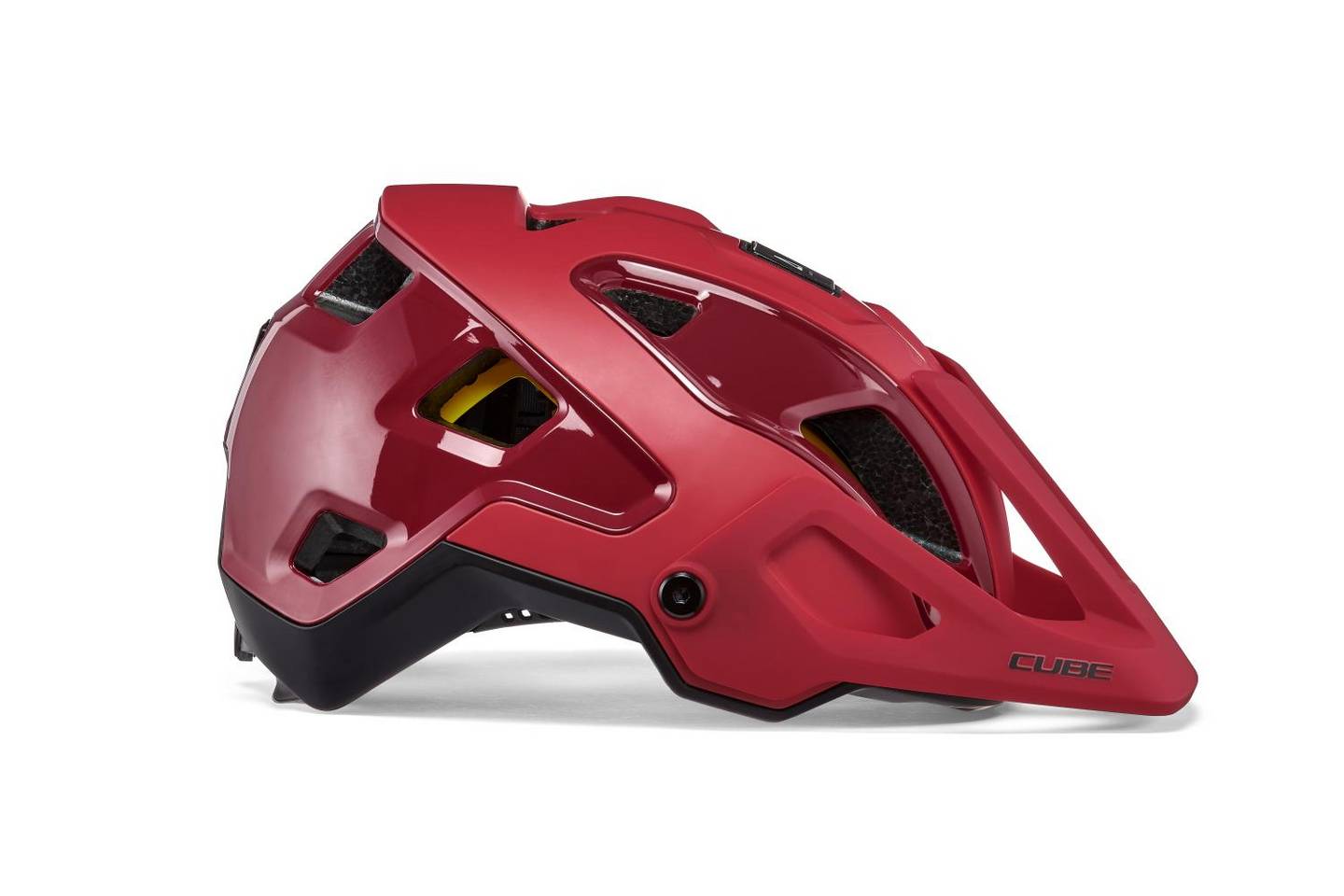 CUBE Helm STROVER  / red M (52-57)
