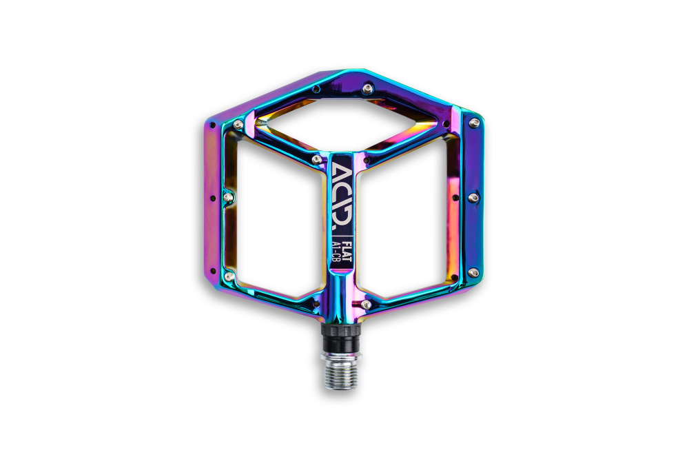 ACID Pedale FLAT A1-CB  / oil slick