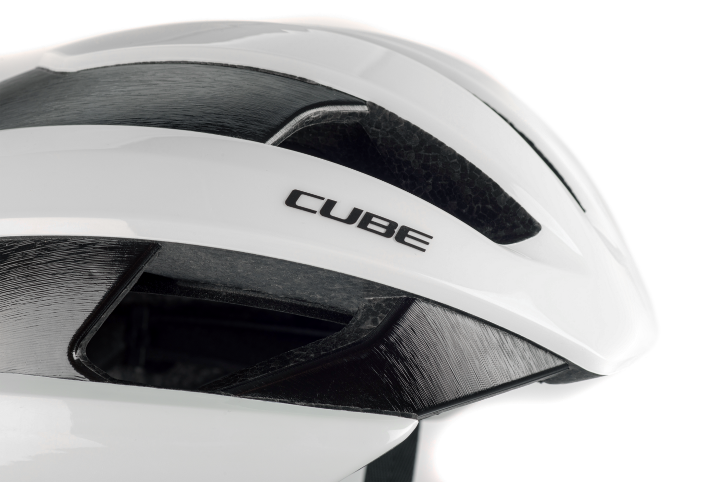 CUBE Helm HERON  / white S (49-55)