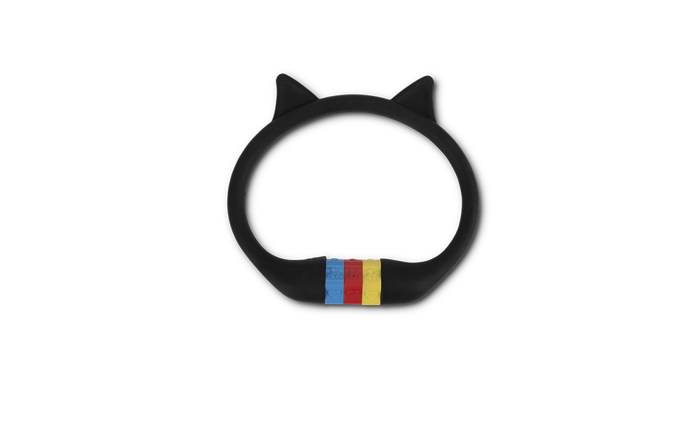 RFR Zahlenkabelschloss HPS "CAT" /  10 x 350 mm black