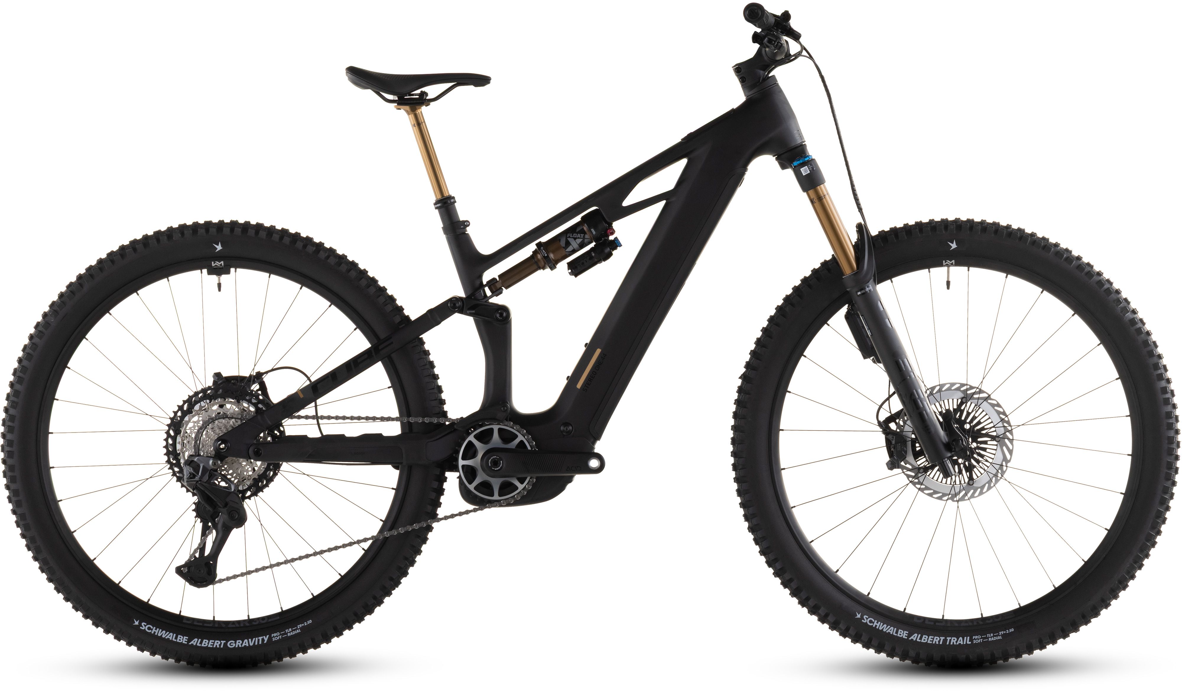 Stereo Hybrid ONE44 HPC AT 800 / carbon´n´gold