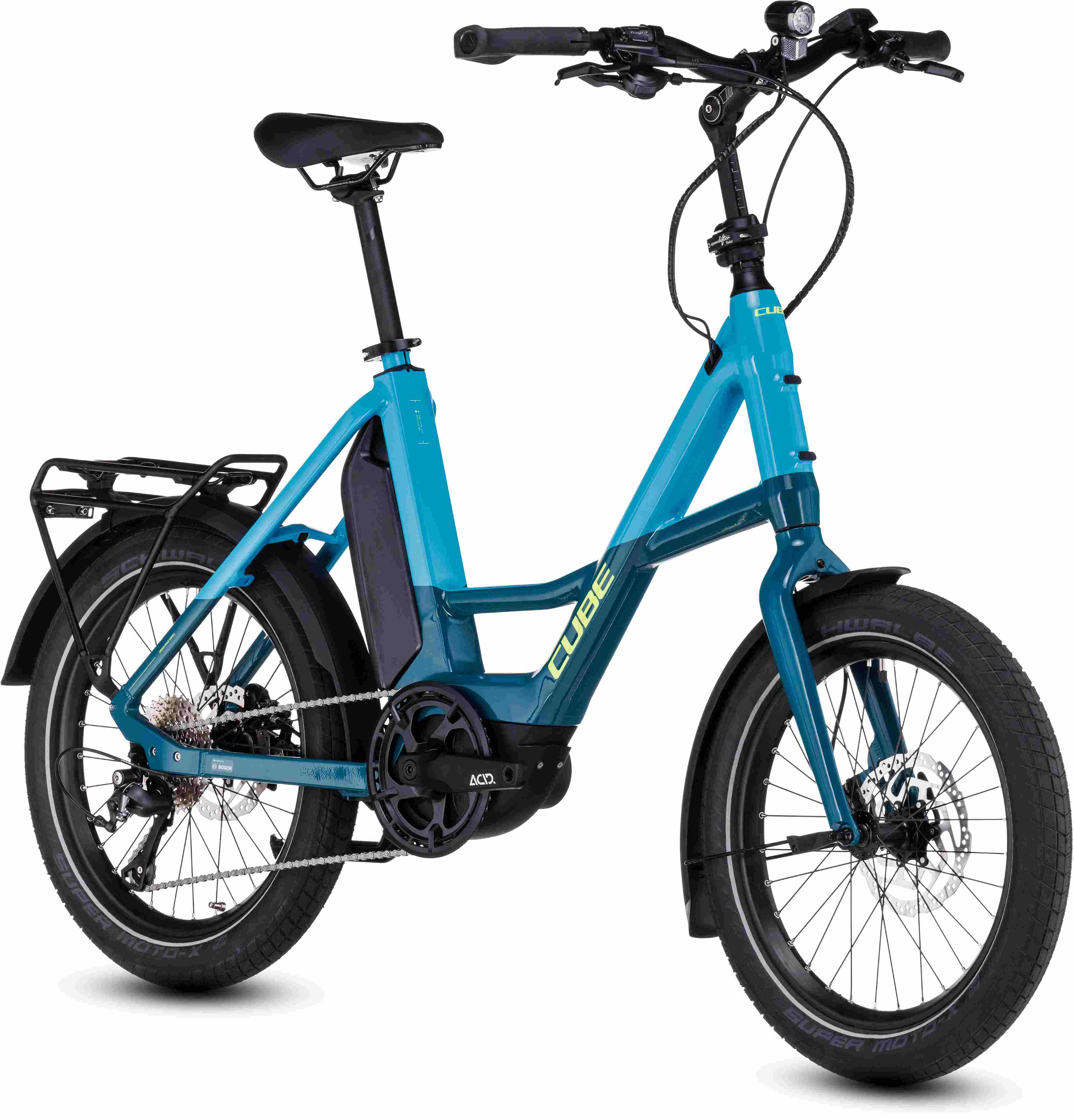 Cube Compact Sport Hybrid 500 / blue´n´lime ONE SIZE 234831