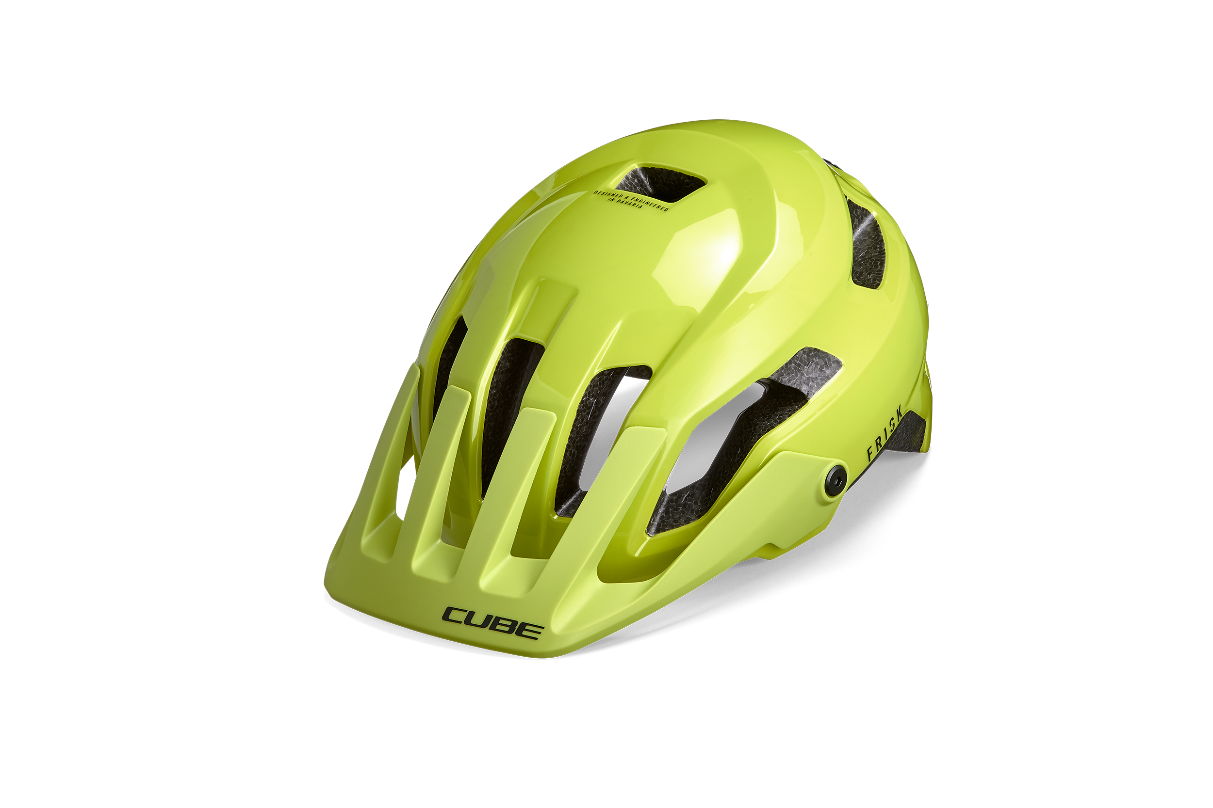 CUBE Helm FRISK lime