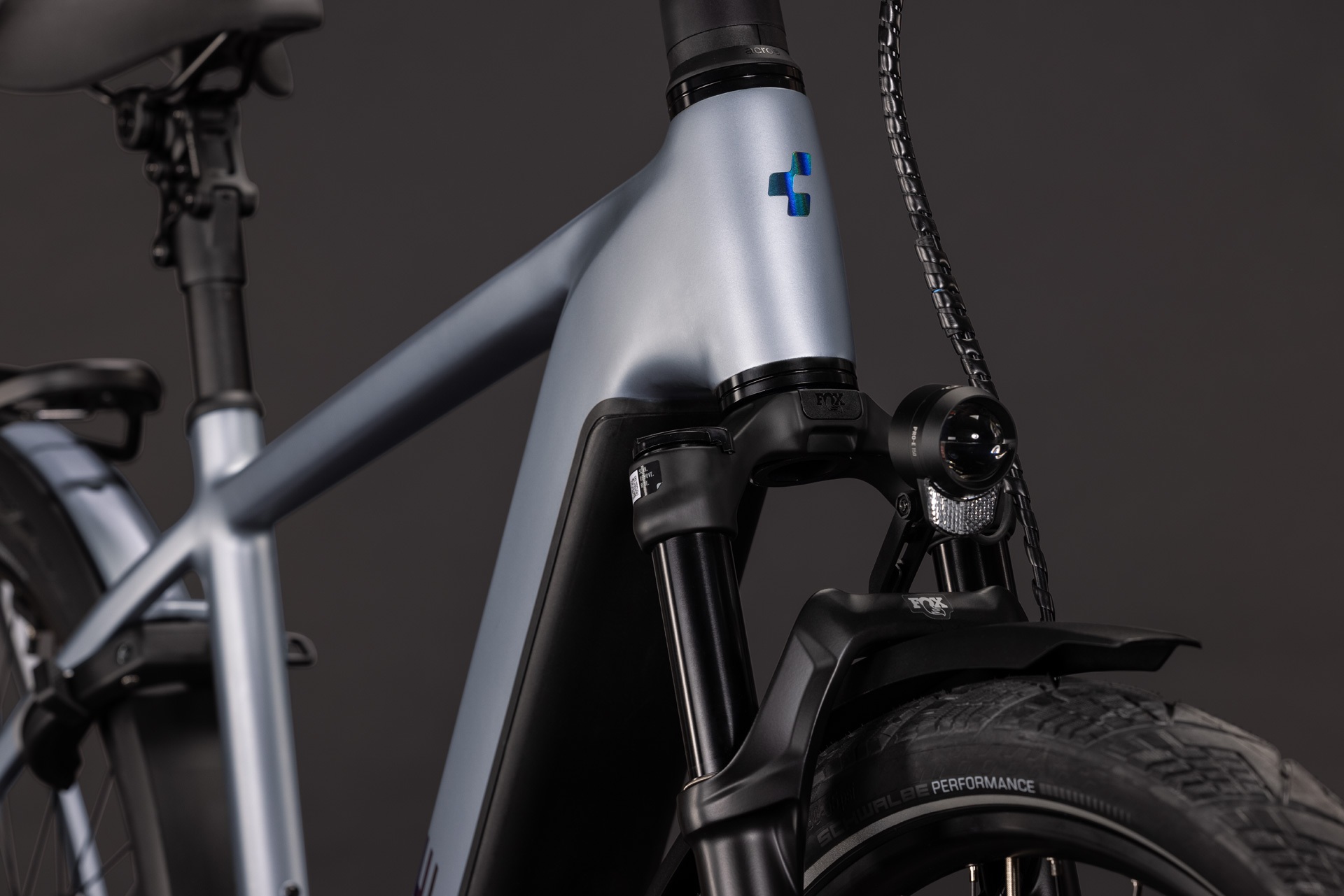 Cube Kathmandu Hybrid EXC 800 / slategrey´n´chrome