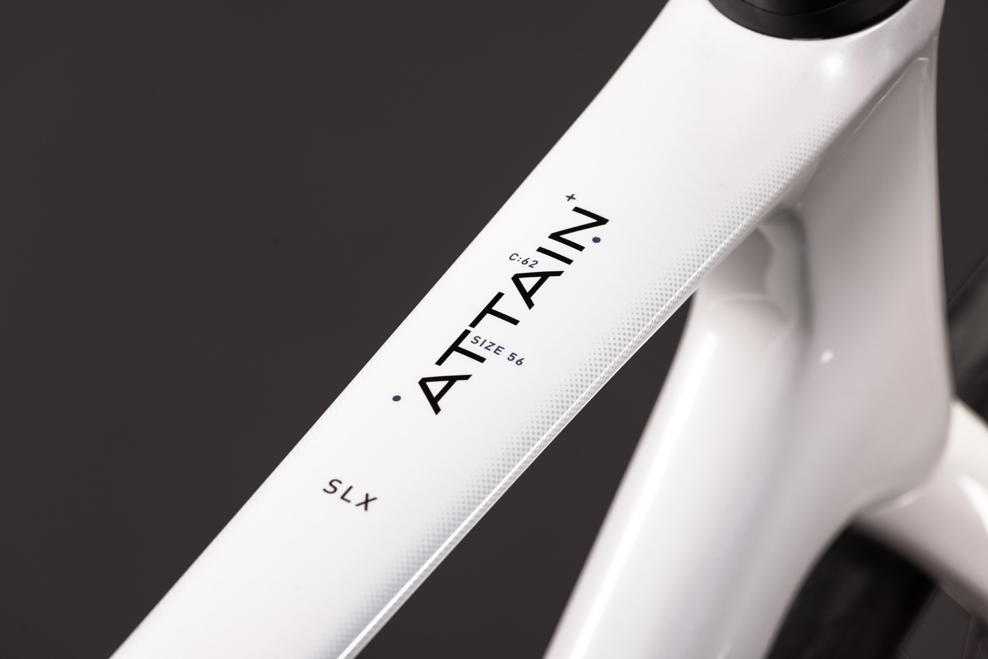 Cube Attain C:62 SLX / metallicwhite´n´black