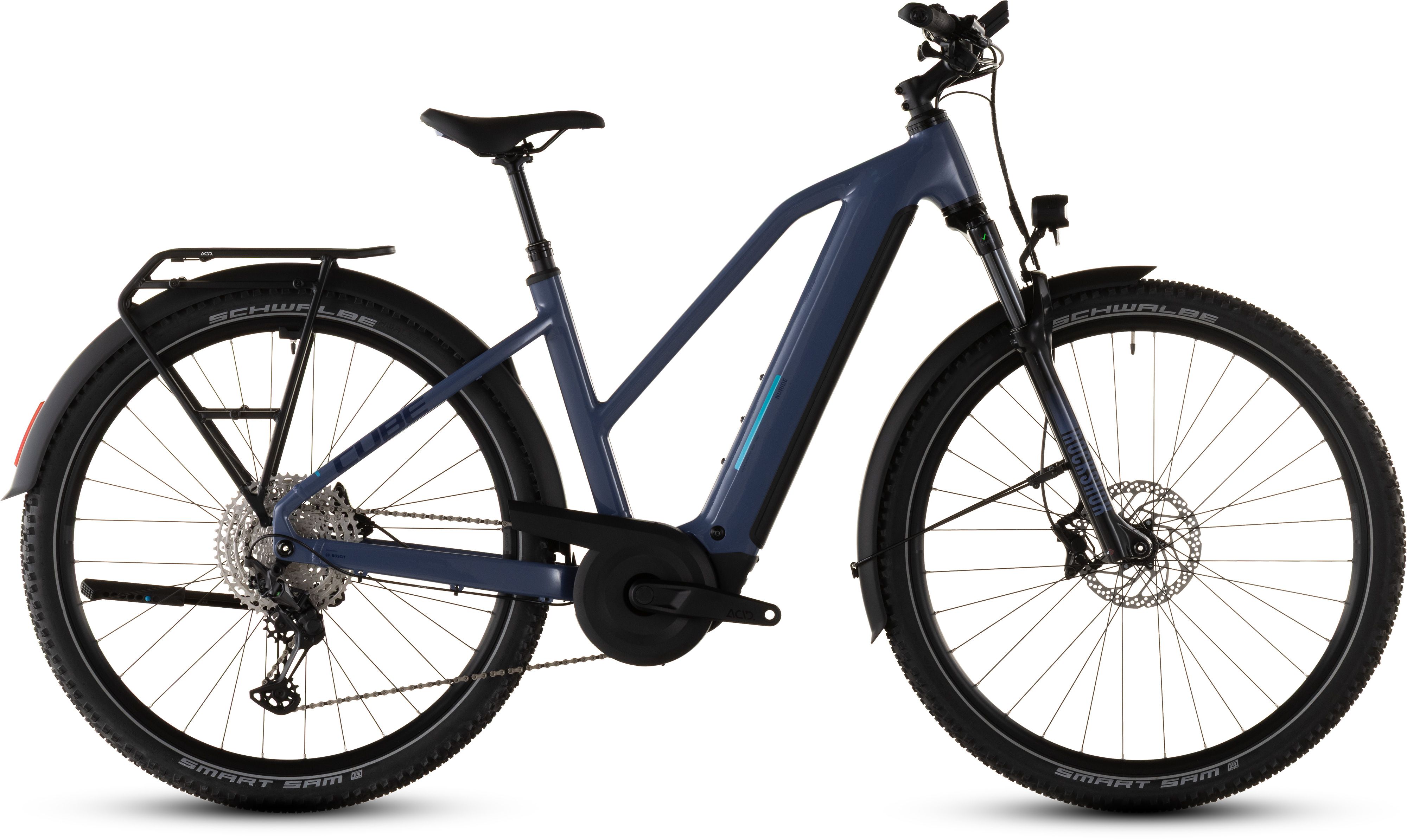 Nuride Hybrid EXC 800 / jeansblue´n´blue / Trapeze