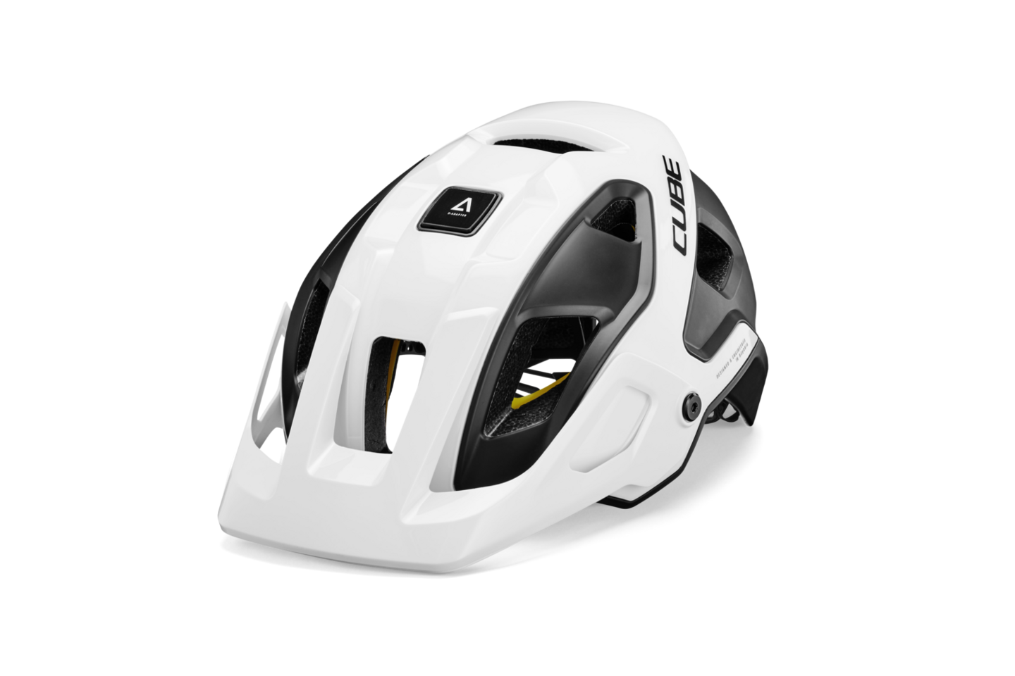 CUBE Helm STROVER  / white´n´black L (57-62)