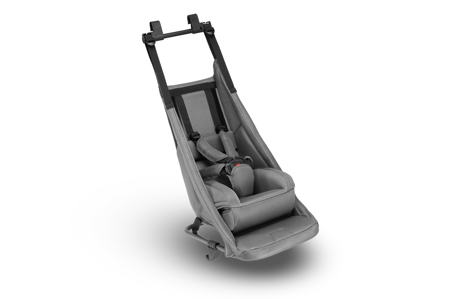 CUBE Babyschale für Kinder Fahrradanhänger Double / CMPT black