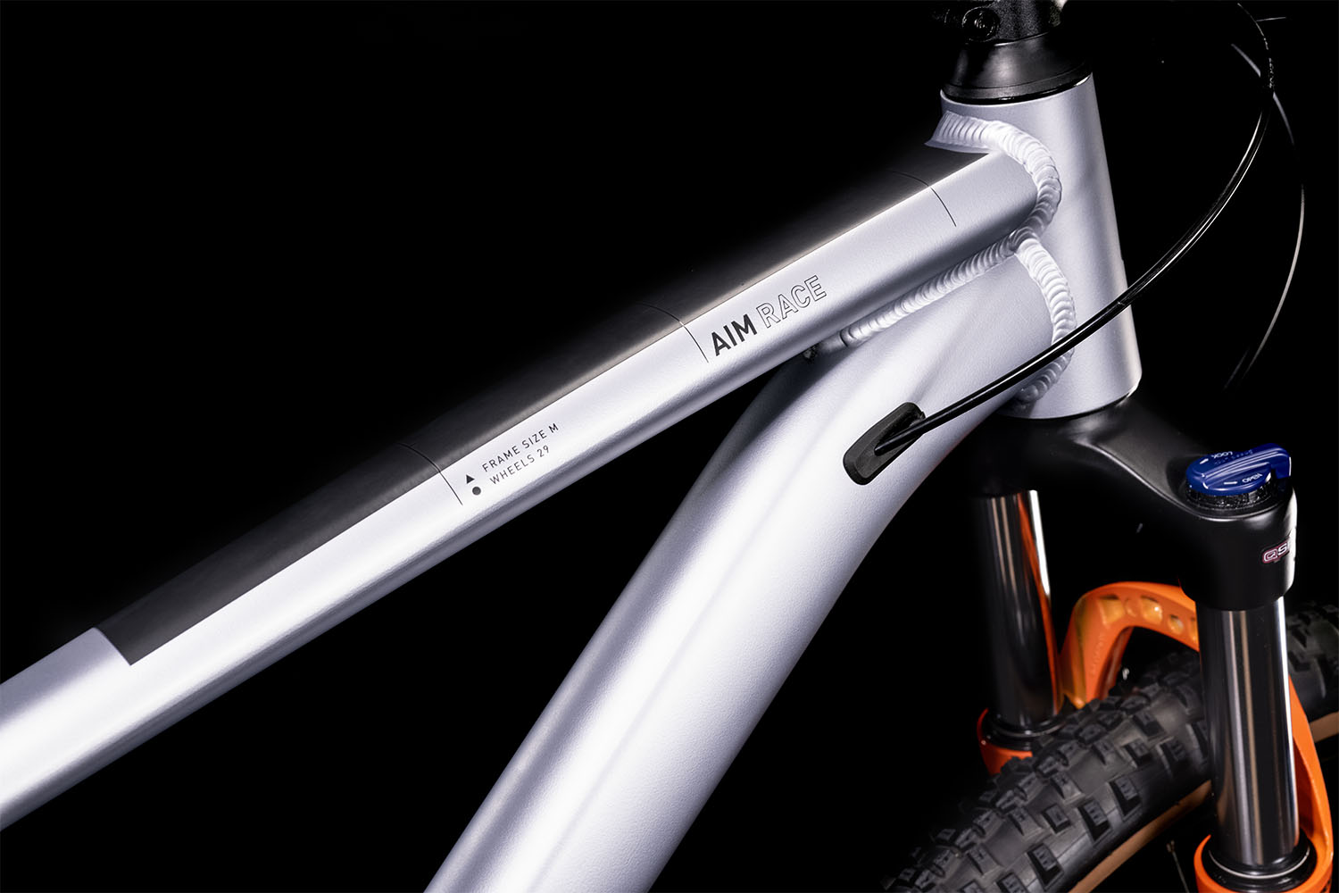 Aim Race / 24" / 29 / XXL / silver´n´orange