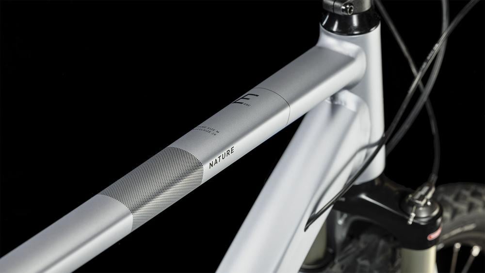 Cube Nature EXC / 58 cm / L / polarsilver´n´black
