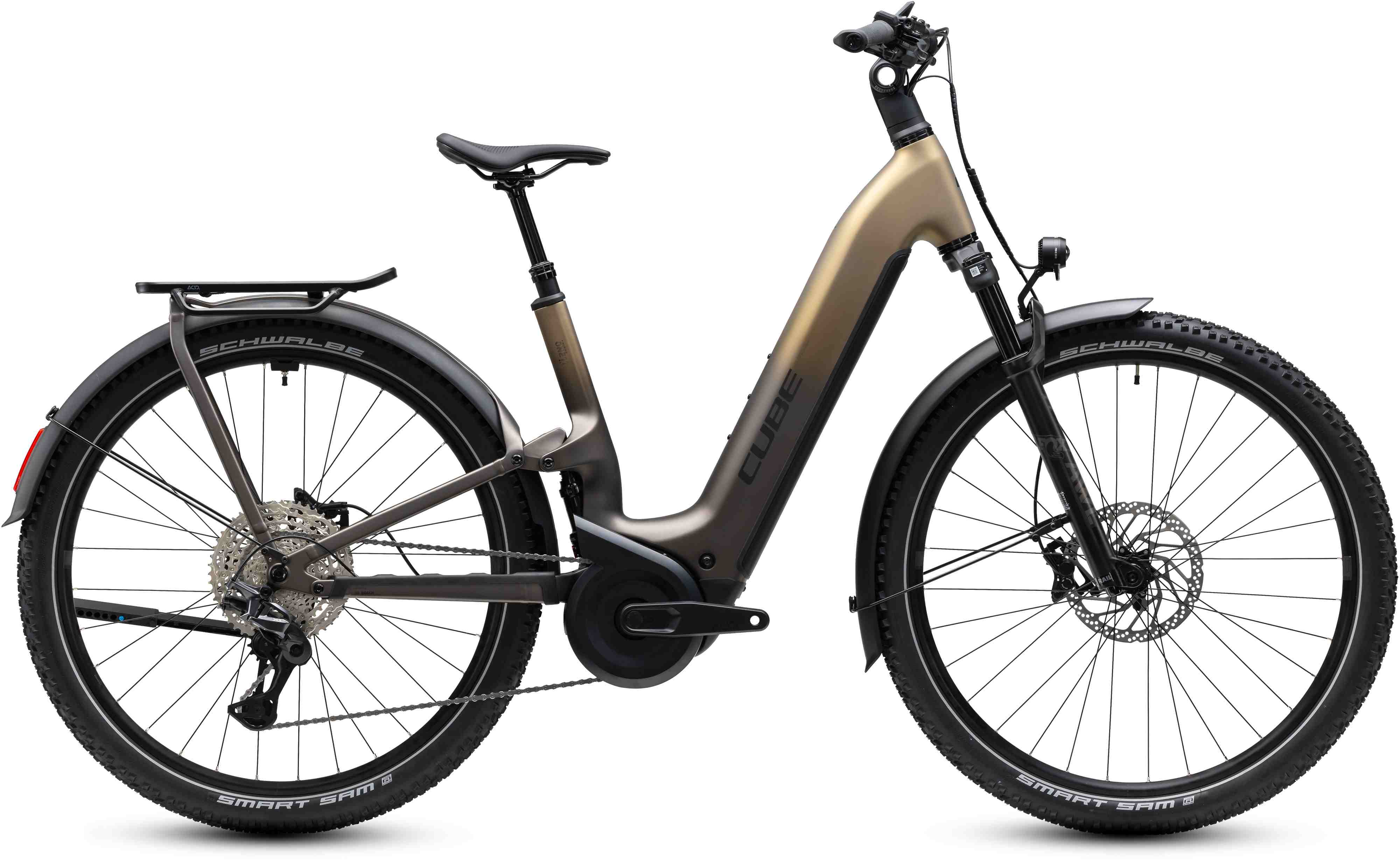 Cube Nuride Hybrid ONE11 HPC SLX 800 / goldenbrown´n´black / Easy Entry