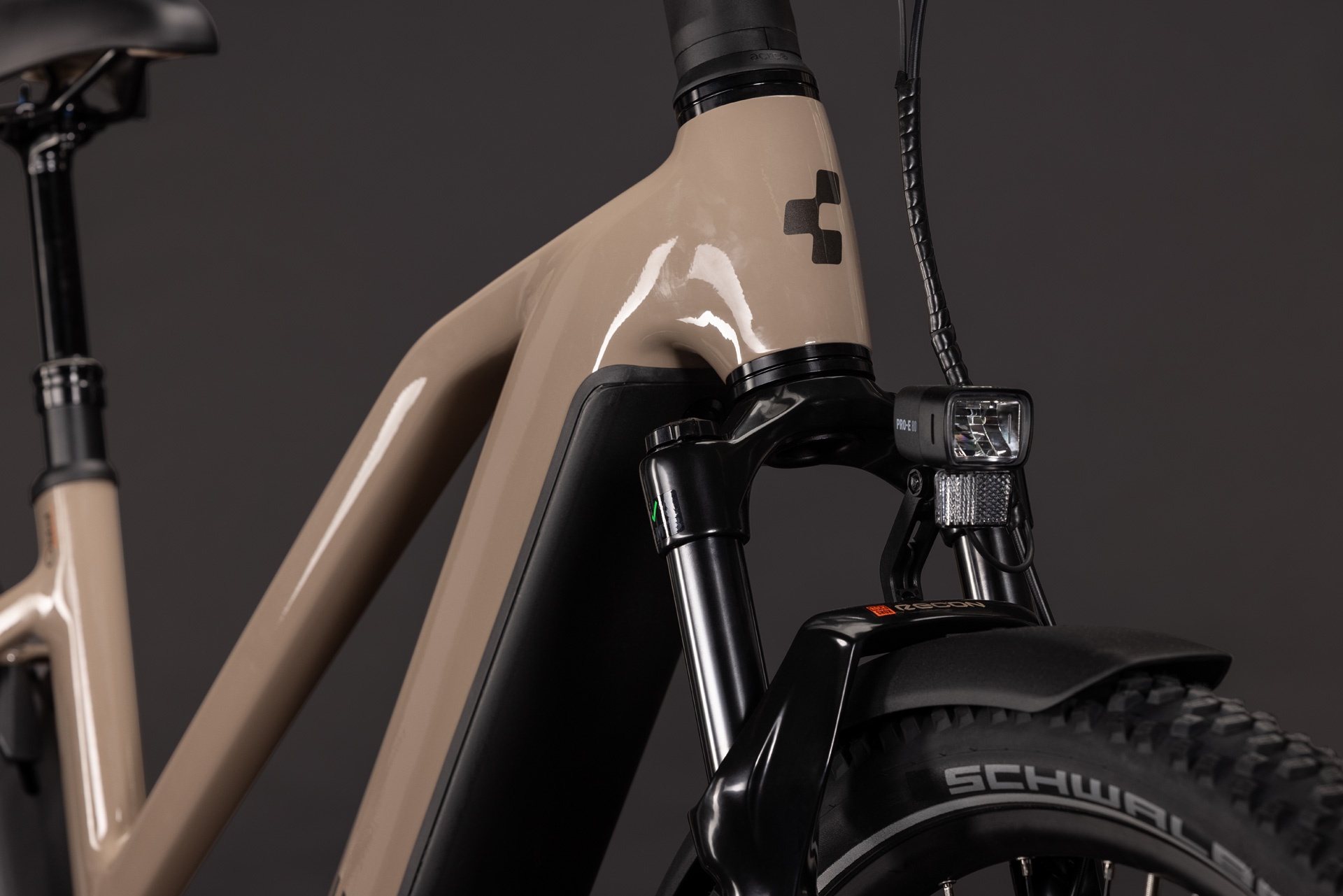 Cube Nuride Hybrid Pro 800 / cappuccino´n´black / Trapeze