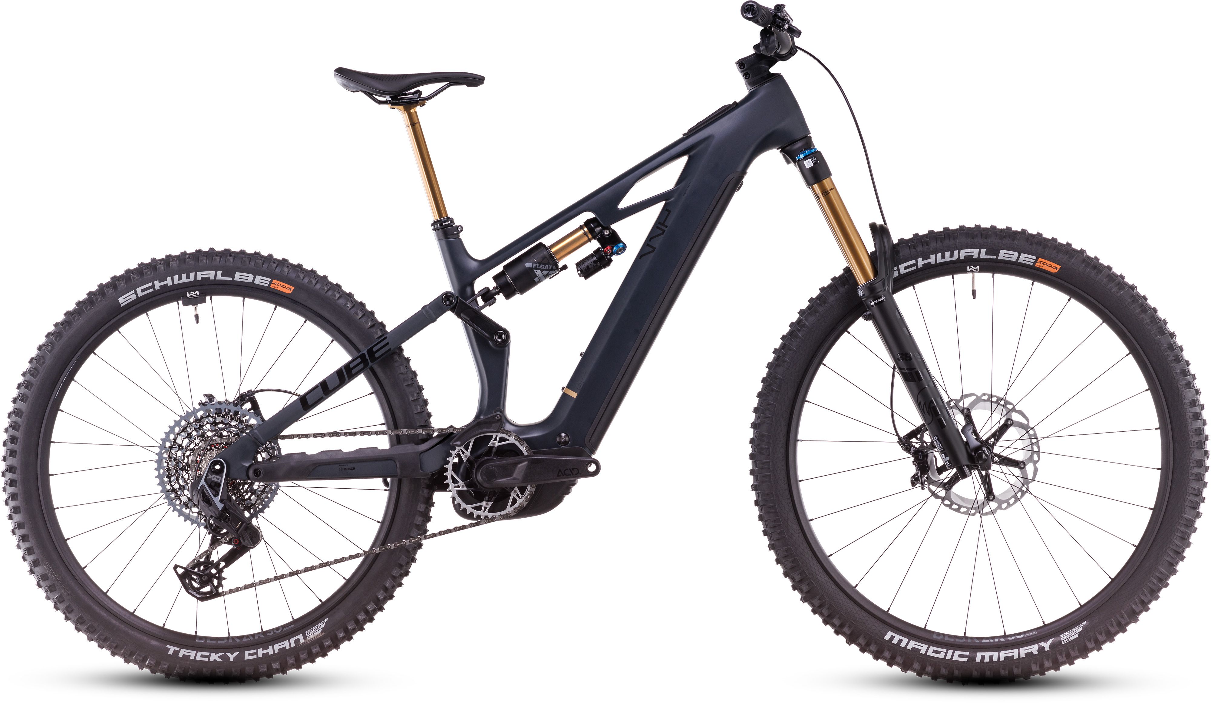 Cube Stereo Hybrid ONE77 HPC Actionteam 800 / carbon´n´gold