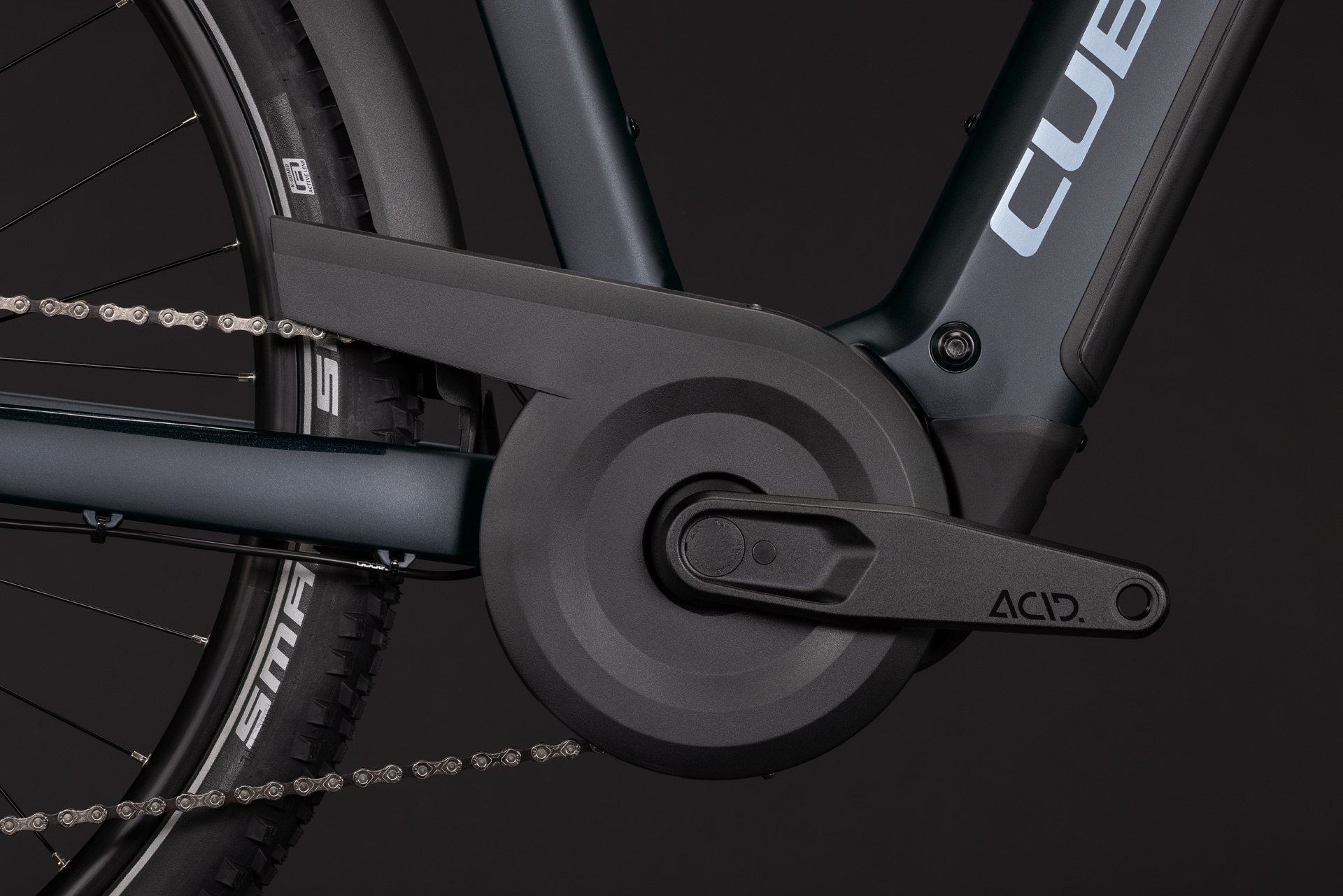 Cube Nuride Hybrid EXC 800 / coal´n´chrome