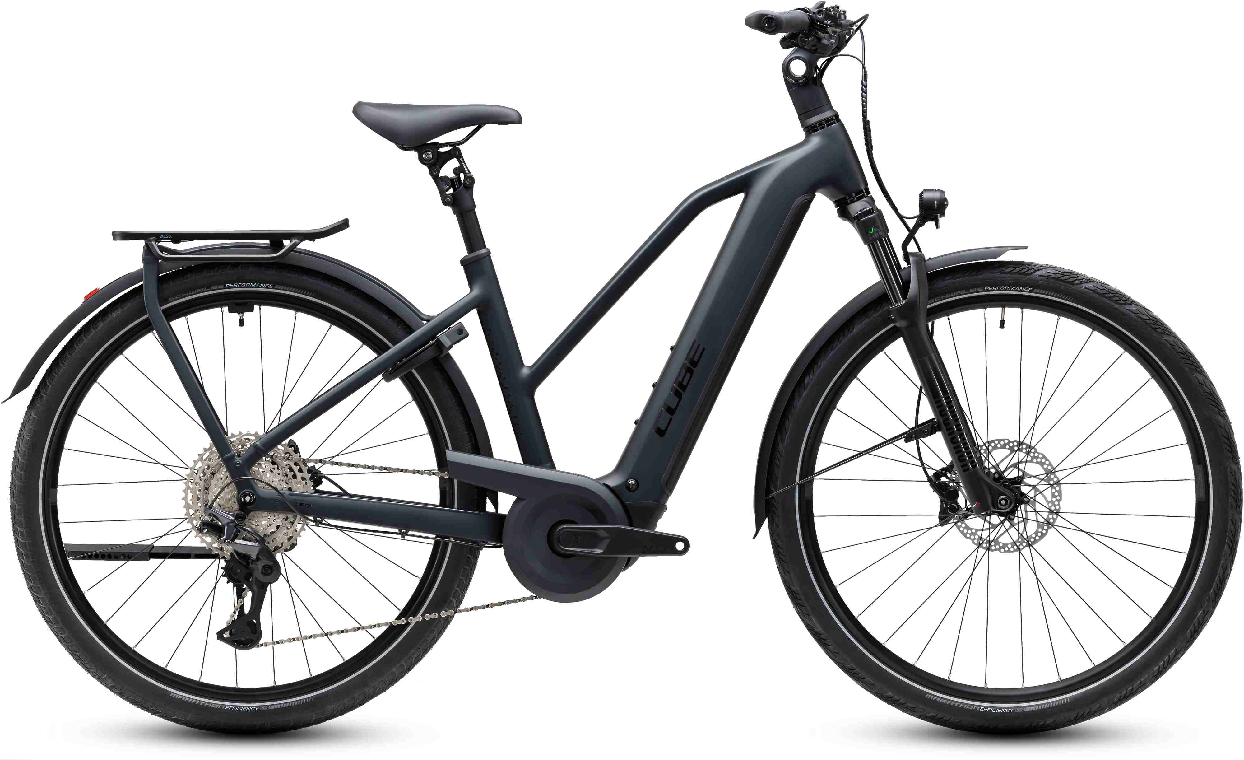 Cube Kathmandu Hybrid Pro 800 / coal´n´black / Trapeze
