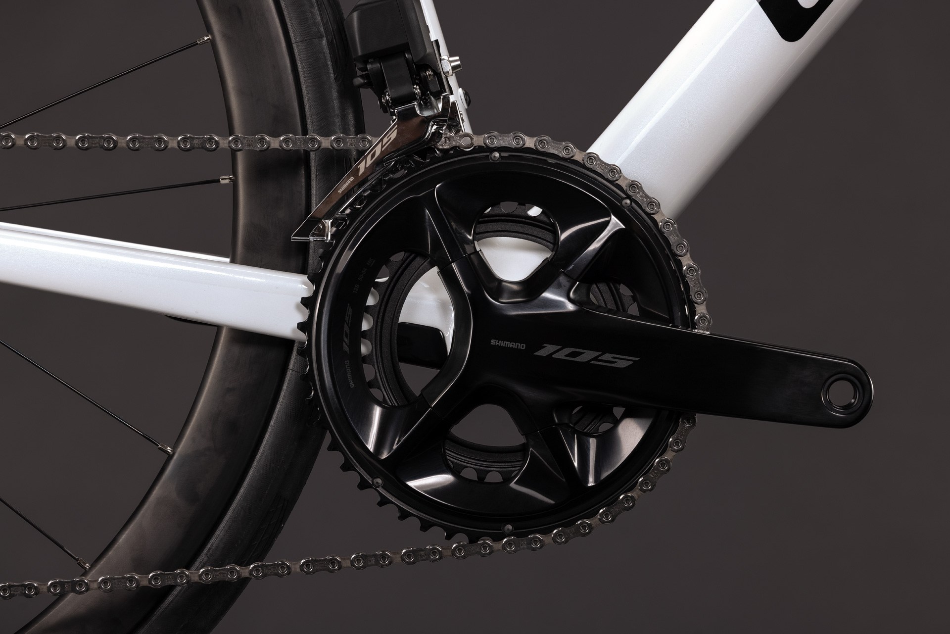 Cube Attain C:62 SLX / metallicwhite´n´black