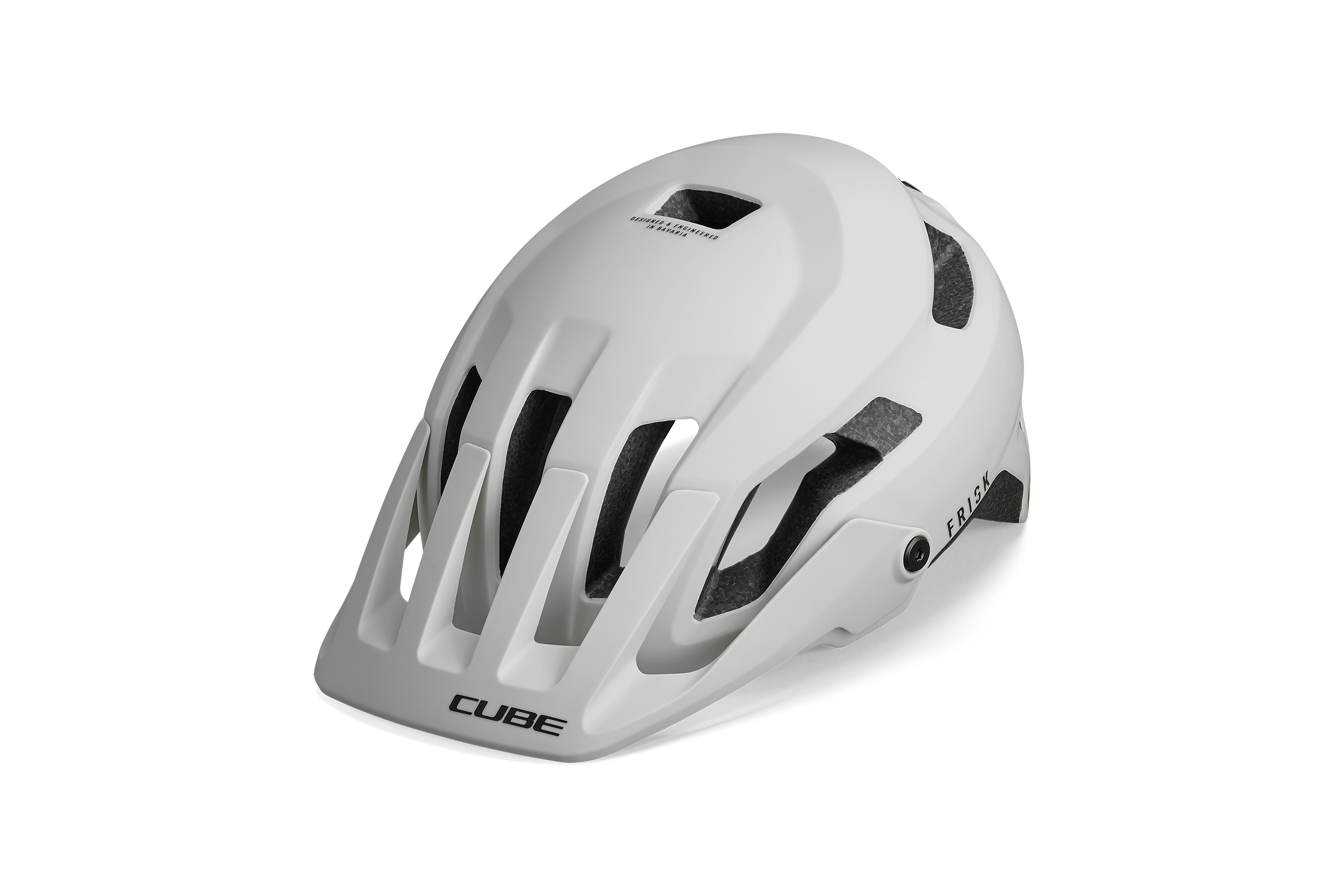 CUBE Helm FRISK Teamline grey´n´red´n´blue