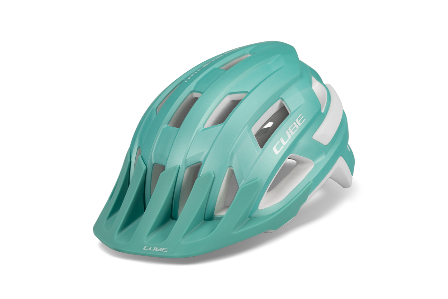 CUBE Helm ROOK silver mint