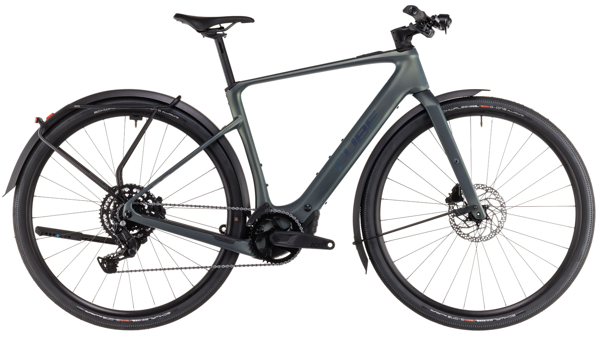 Cube Nulane Hybrid C:62 Race FE 400X / sagebrushgreen´n´prism