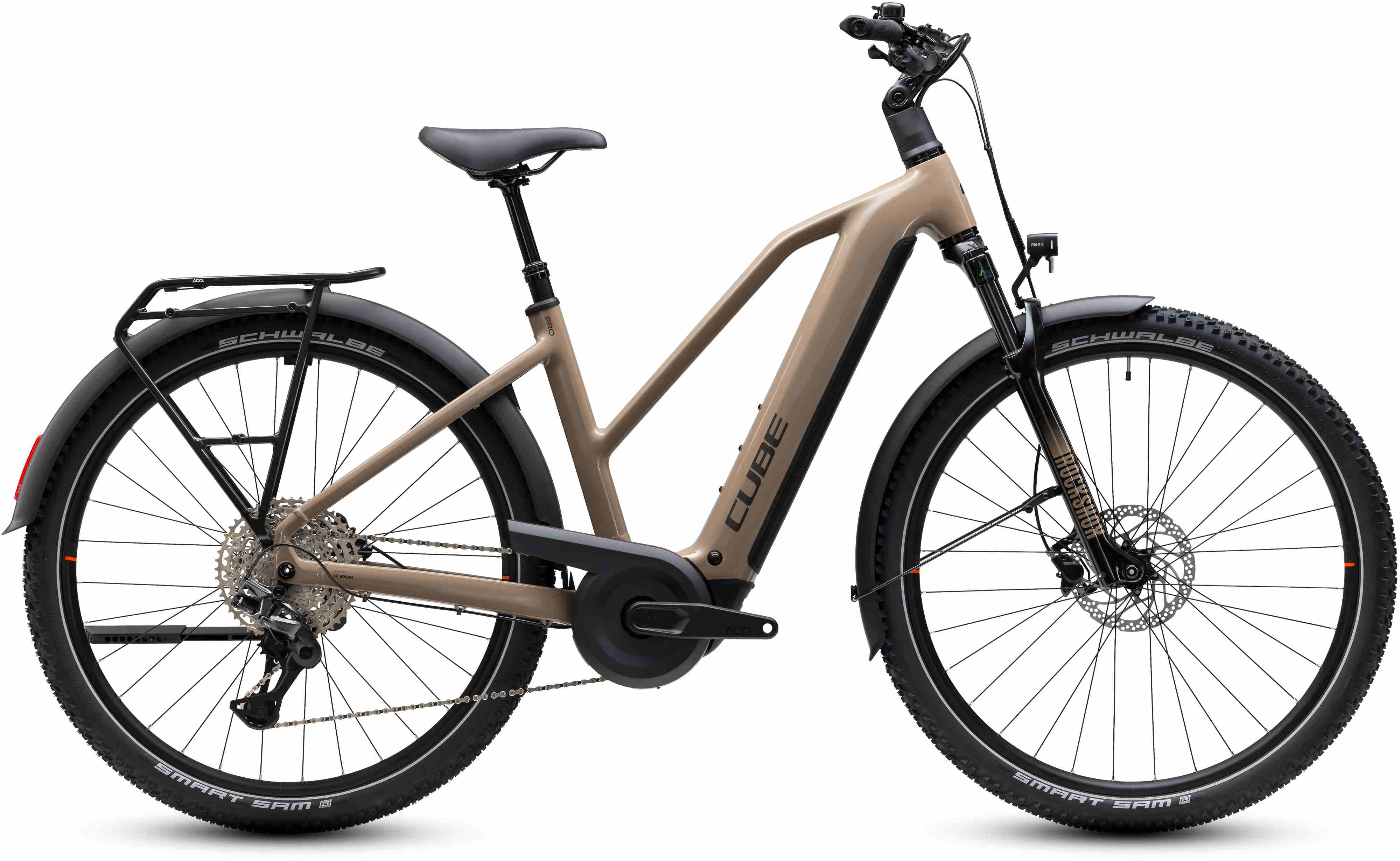 Cube Nuride Hybrid Pro 800 / cappuccino´n´black / Trapeze