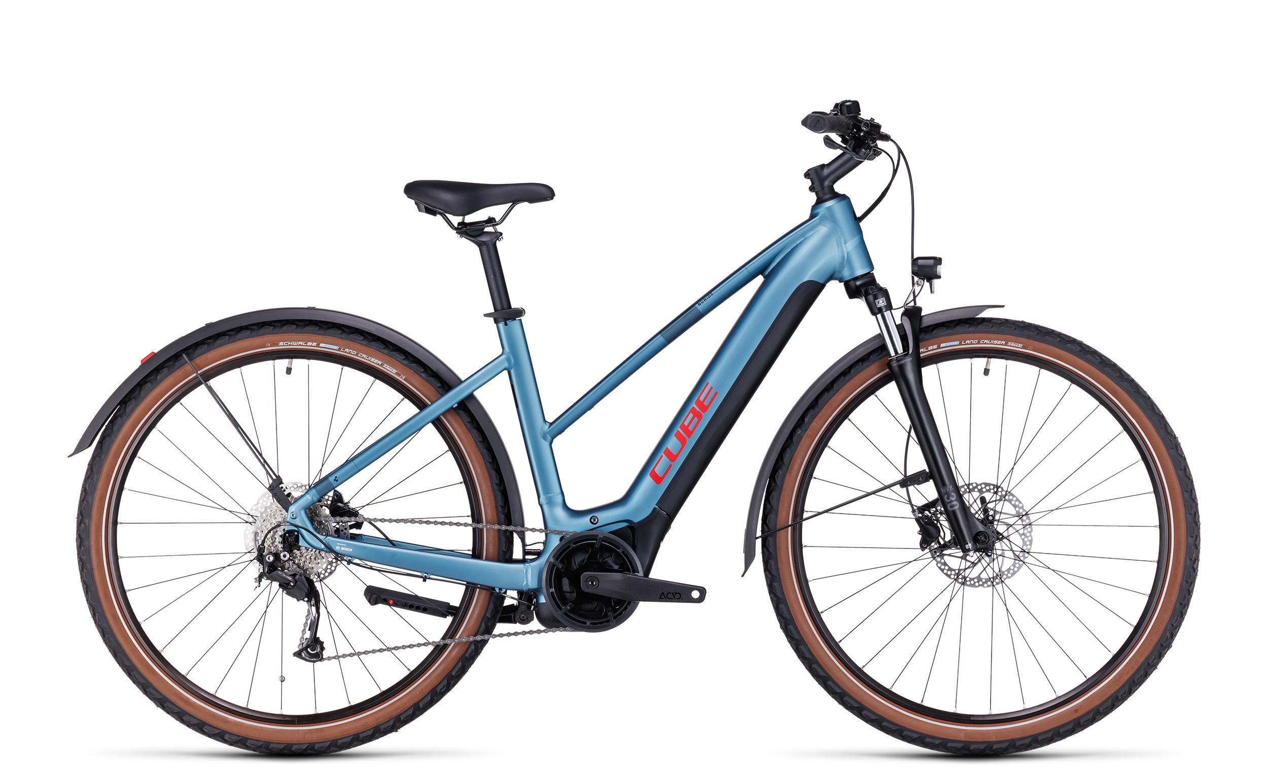 Cube Nuride Hybrid Performance 500 Allroad / metalblue´n´red Trapeze