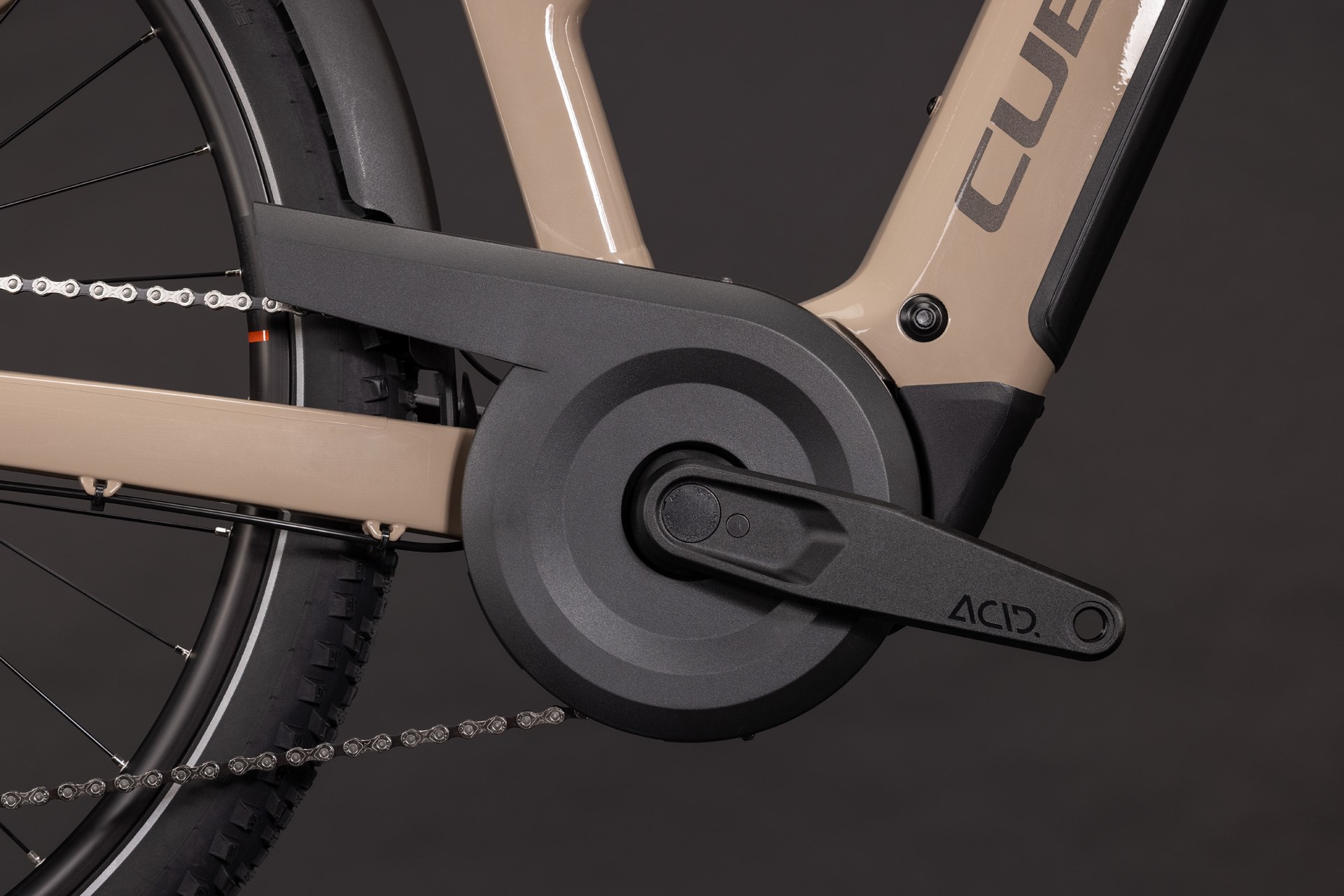 Cube Nuride Hybrid Pro 800 / cappuccino´n´black / Trapeze