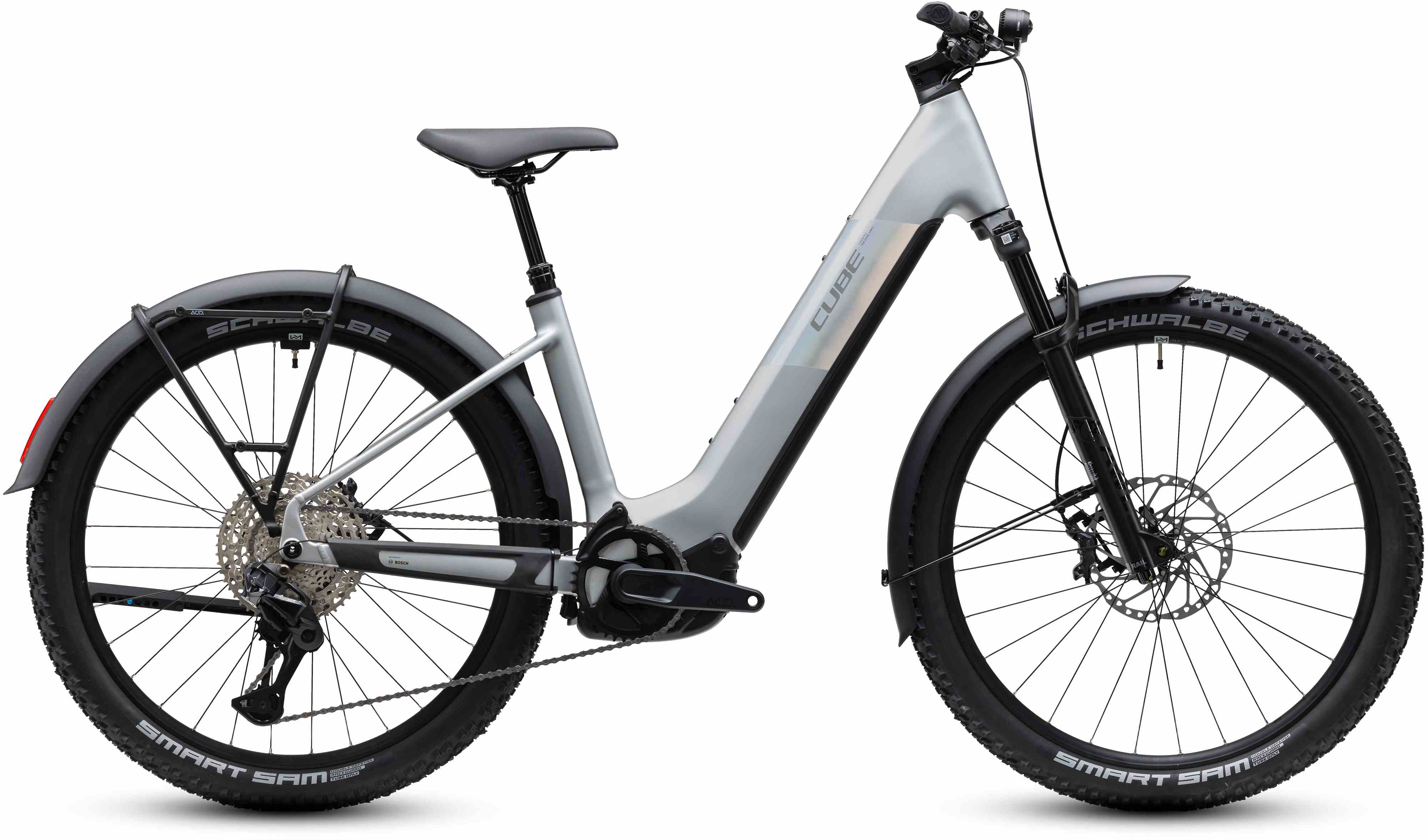 Cube Reaction Hybrid SLX 800 FE / platinum´n´reflex / Easy Entry