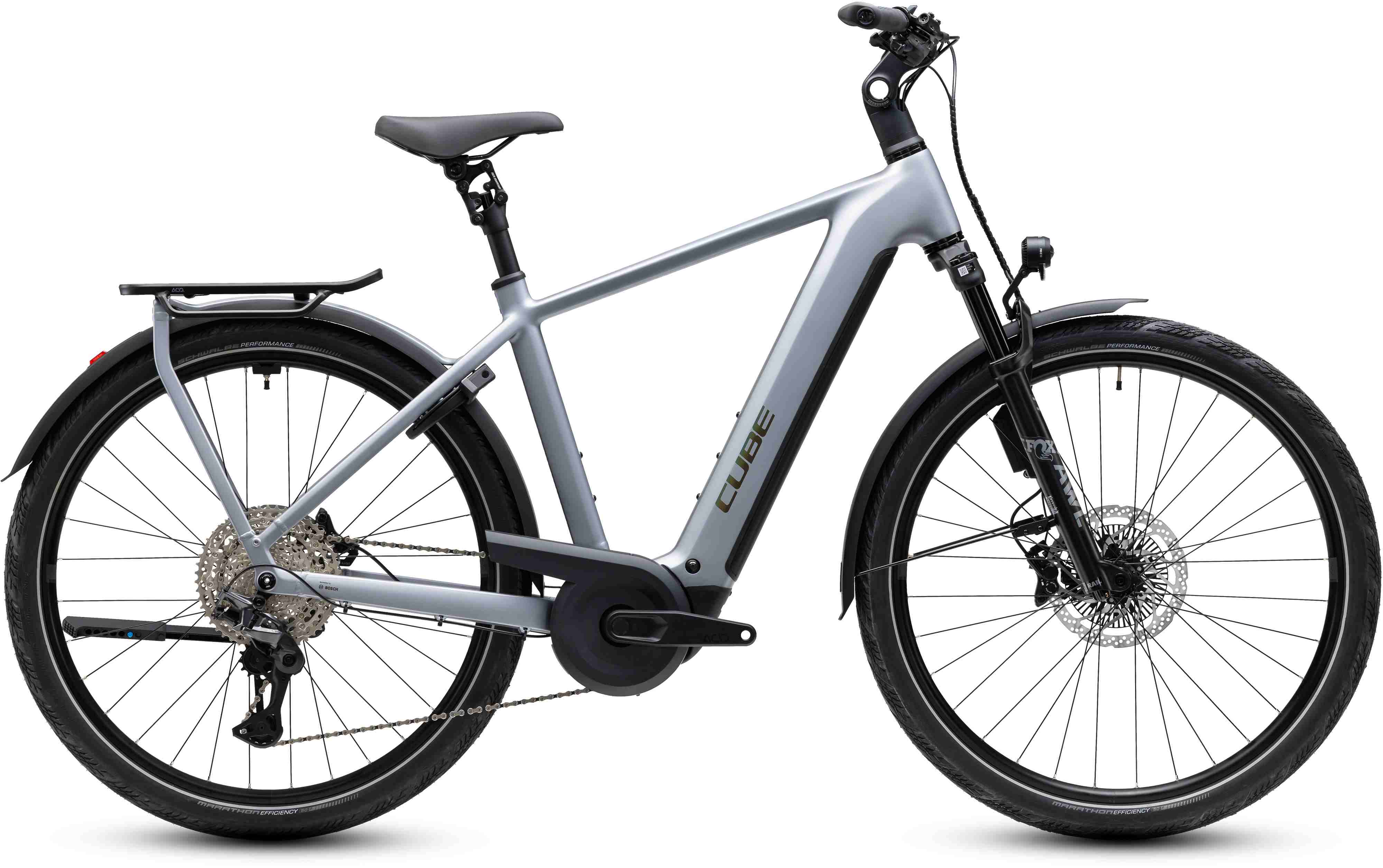 Cube Kathmandu Hybrid EXC 800 / slategrey´n´chrome