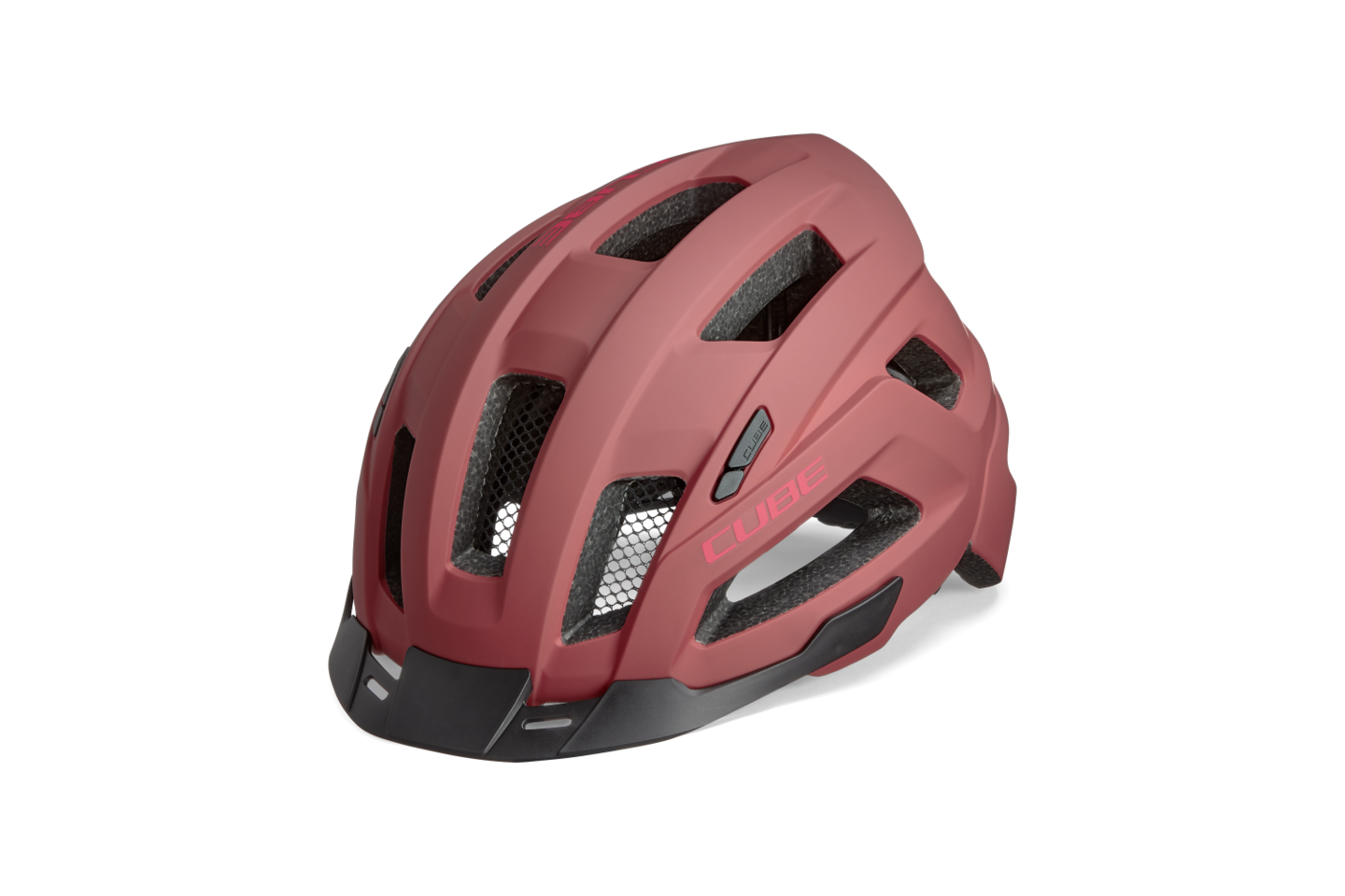 CUBE Helm CINITY  / red M (52-57)