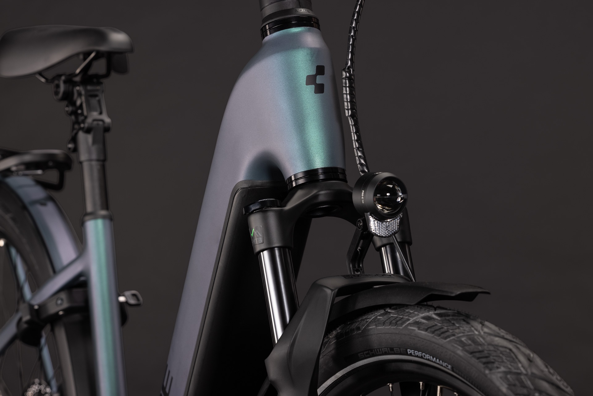 Cube Kathmandu Hybrid Pro 800 / smaragdgrey´n´black / Easy Entry